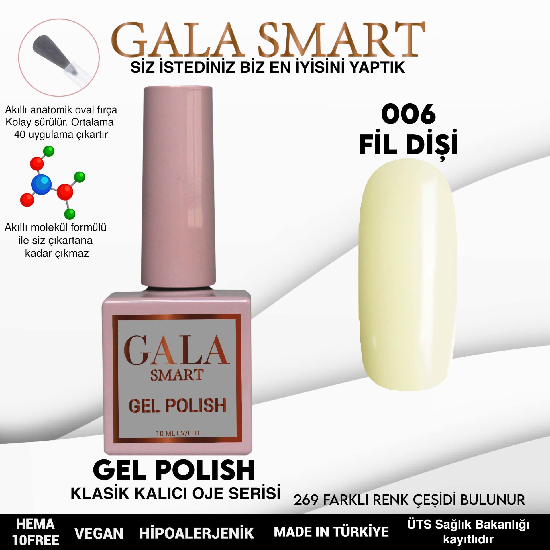 Classic Gel Polish No: 006 resmi