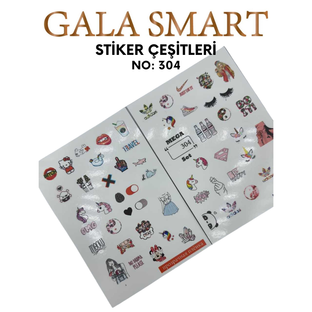 Stiker No: 304 resmi