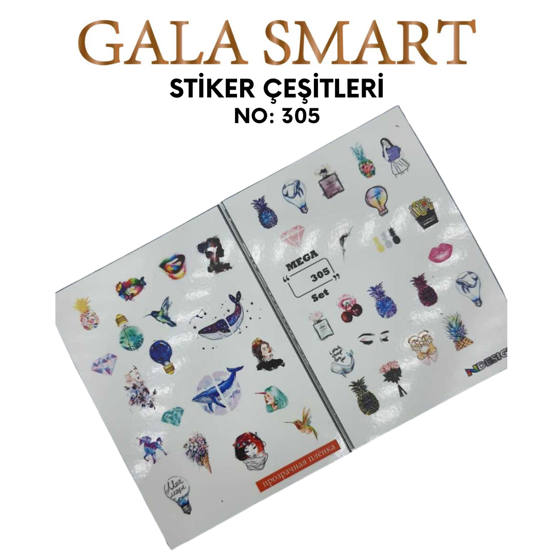 Stiker No: 305 resmi