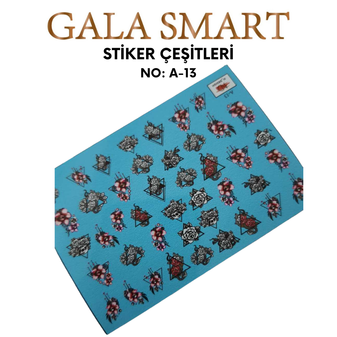 Stiker No: A-13 resmi
