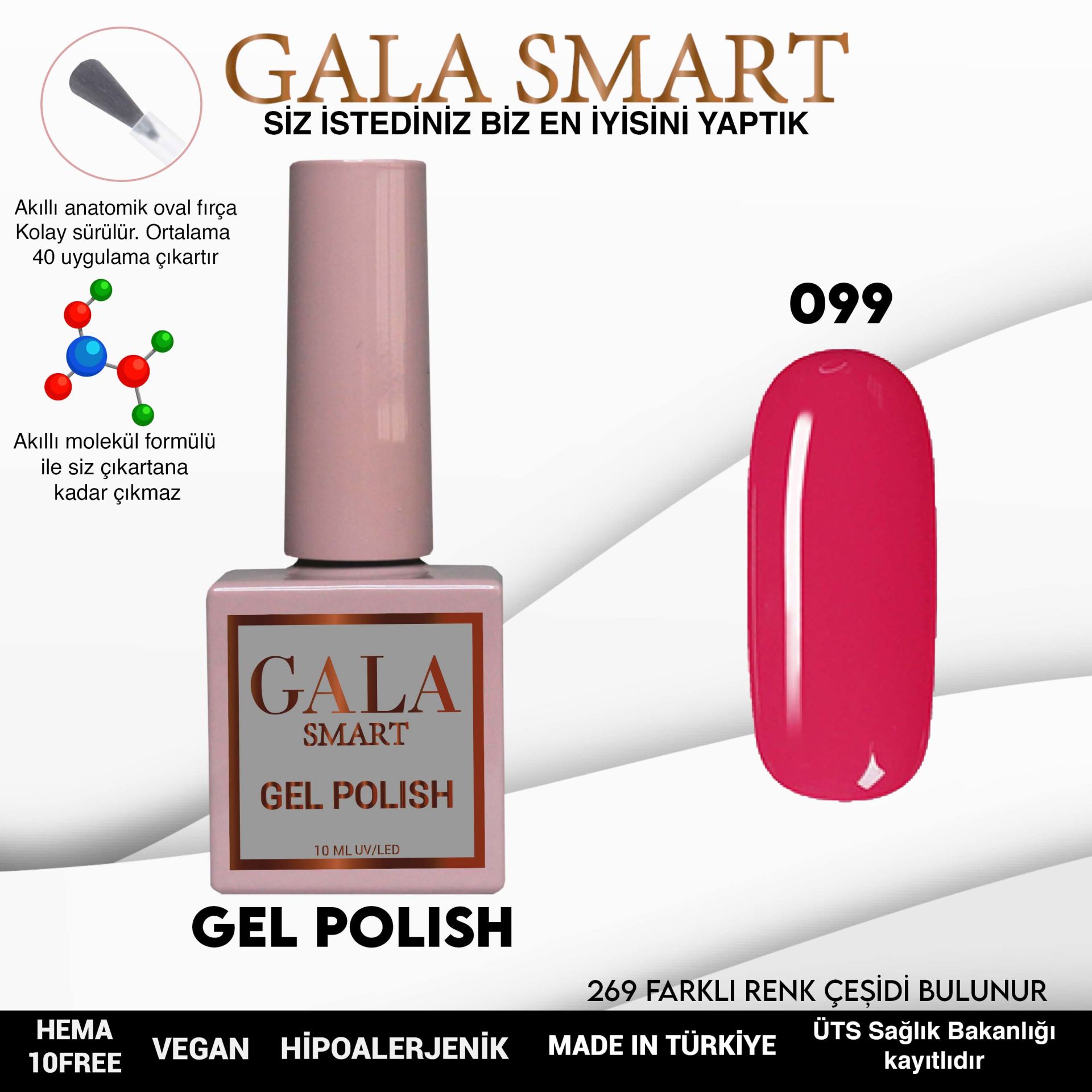 Classic Gel Polish No: 099 resmi