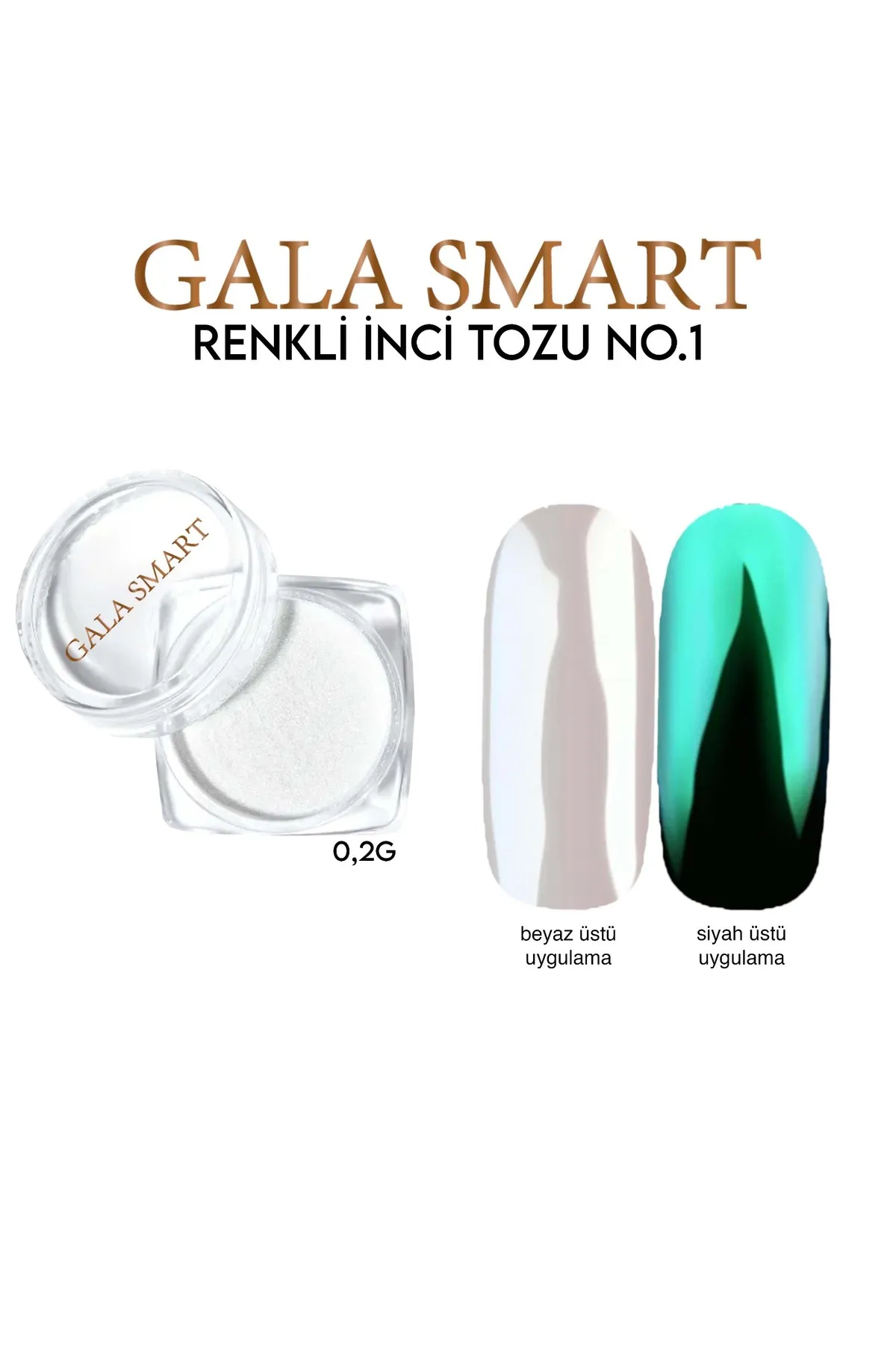 Renkli İnci Tozu No 01 resmi
