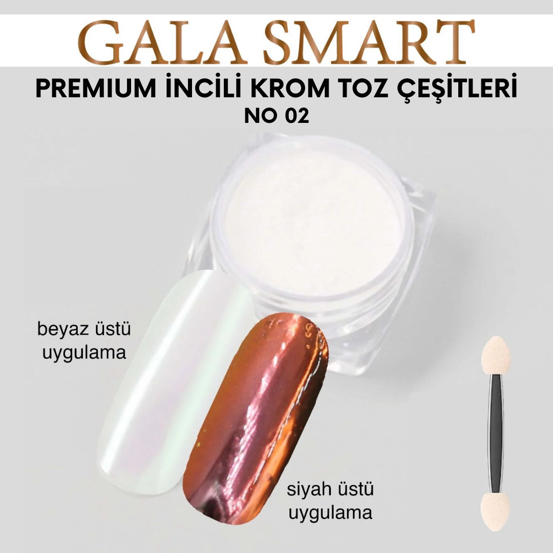 Premium İncili Krom Toz No 02 resmi