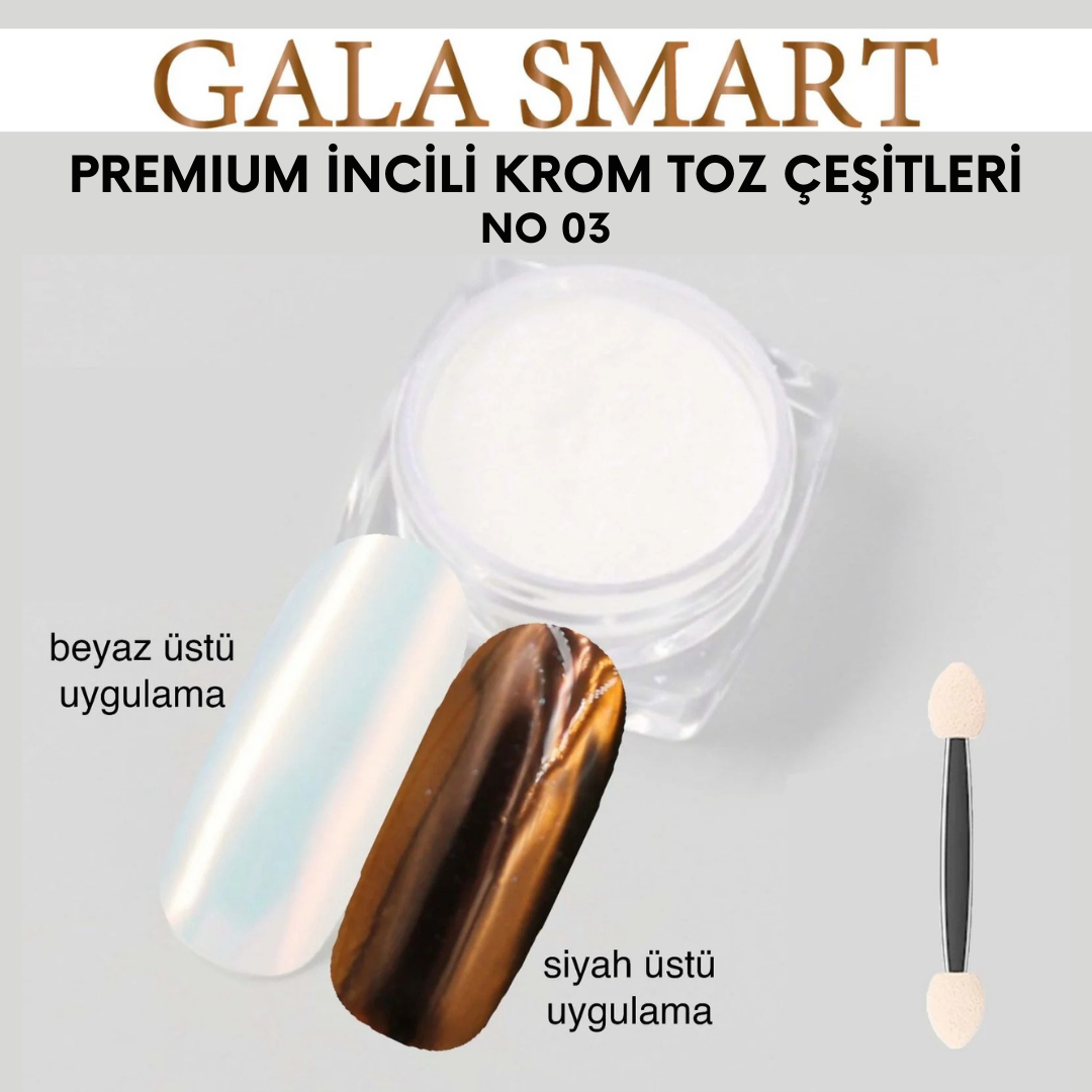 Premium İncili Krom Toz No 03 resmi