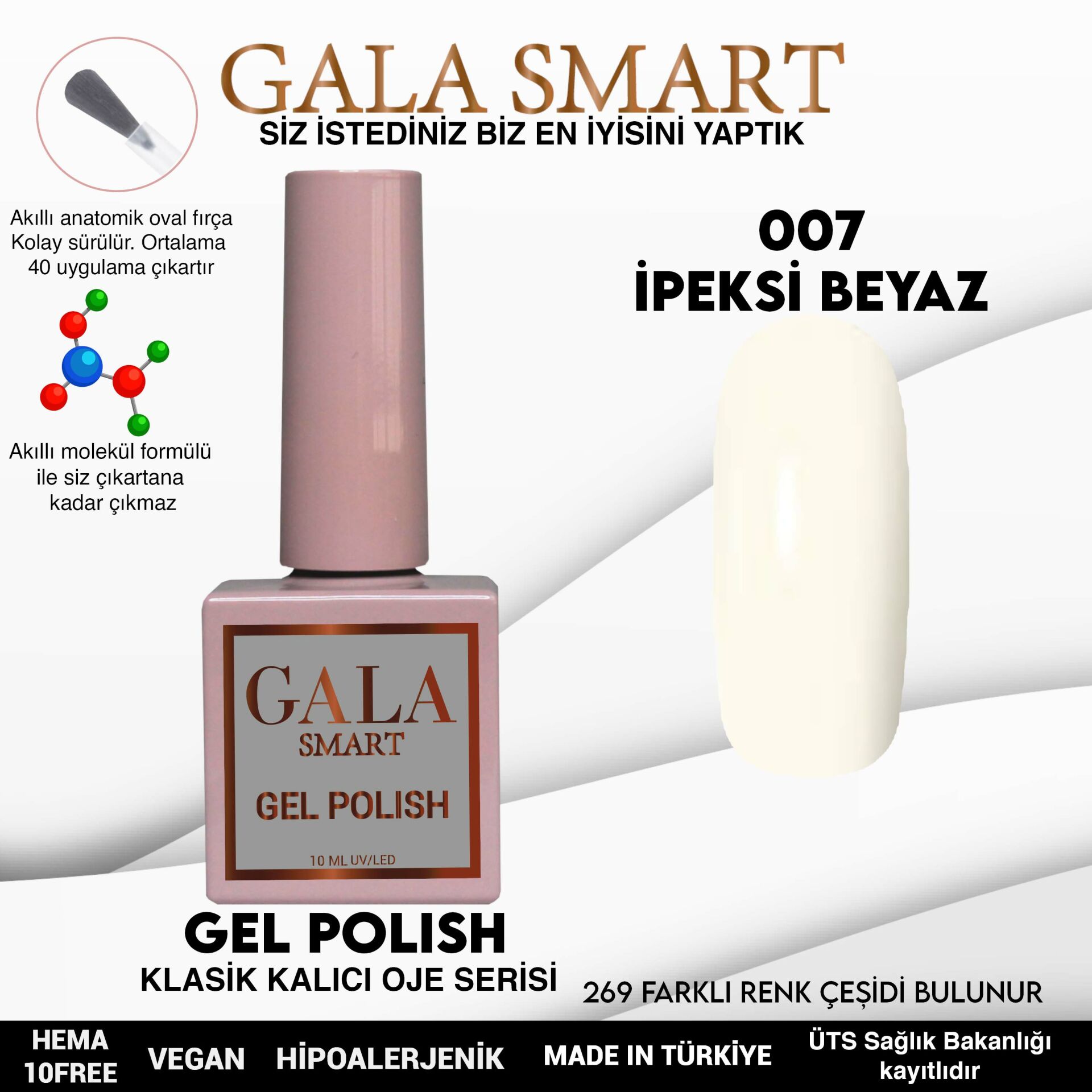 Classic Gel Polish No: 007 resmi