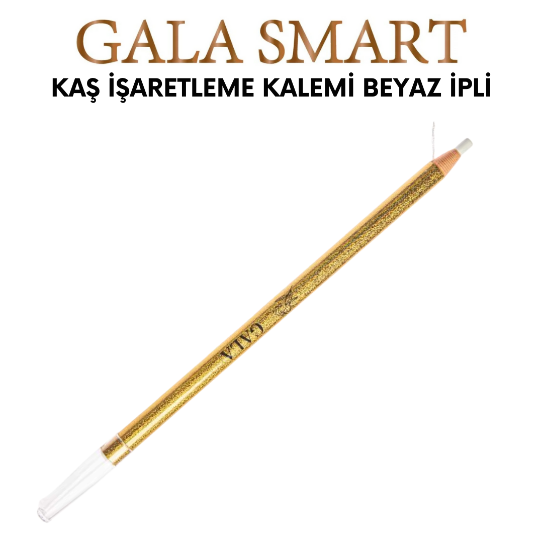 Kaş İşaretleme Kalemi Beyaz İpli resmi