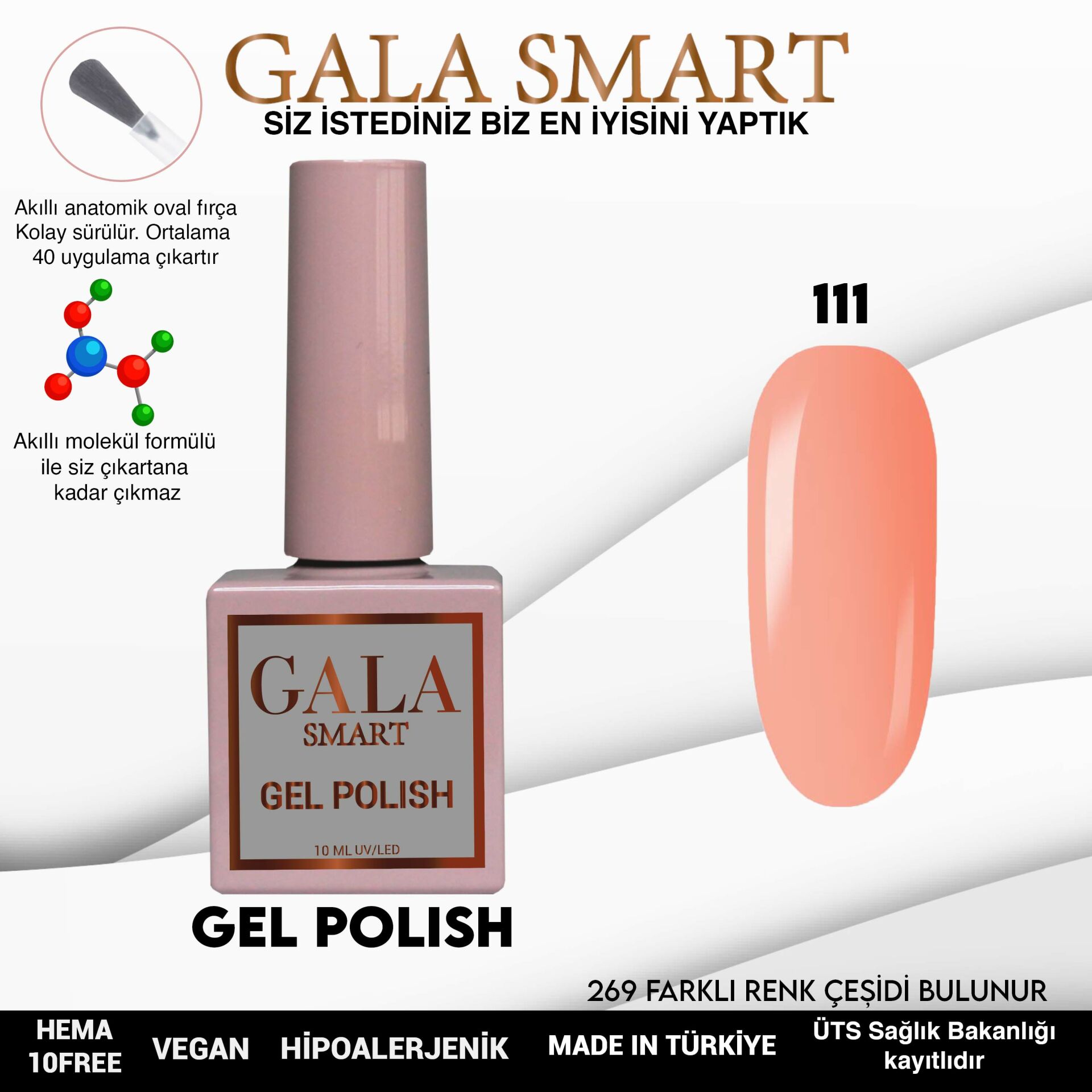 Classic Gel Polish No: 111 resmi