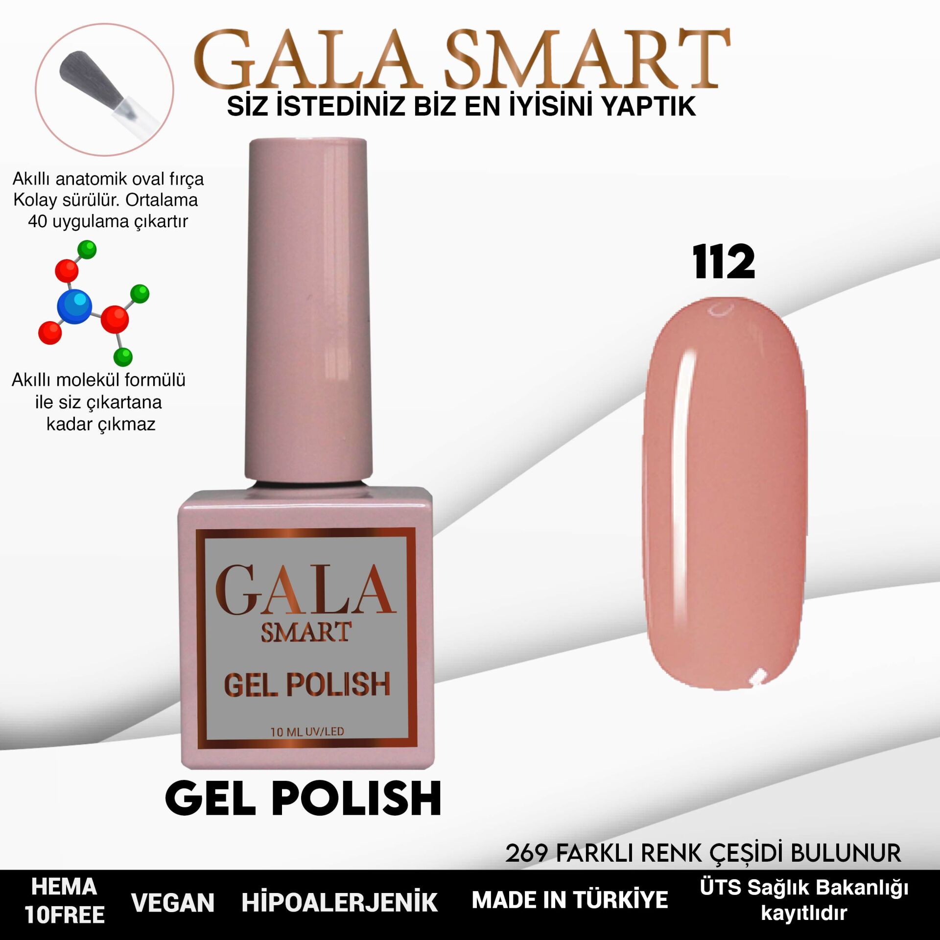 Classic Gel Polish No: 112 resmi