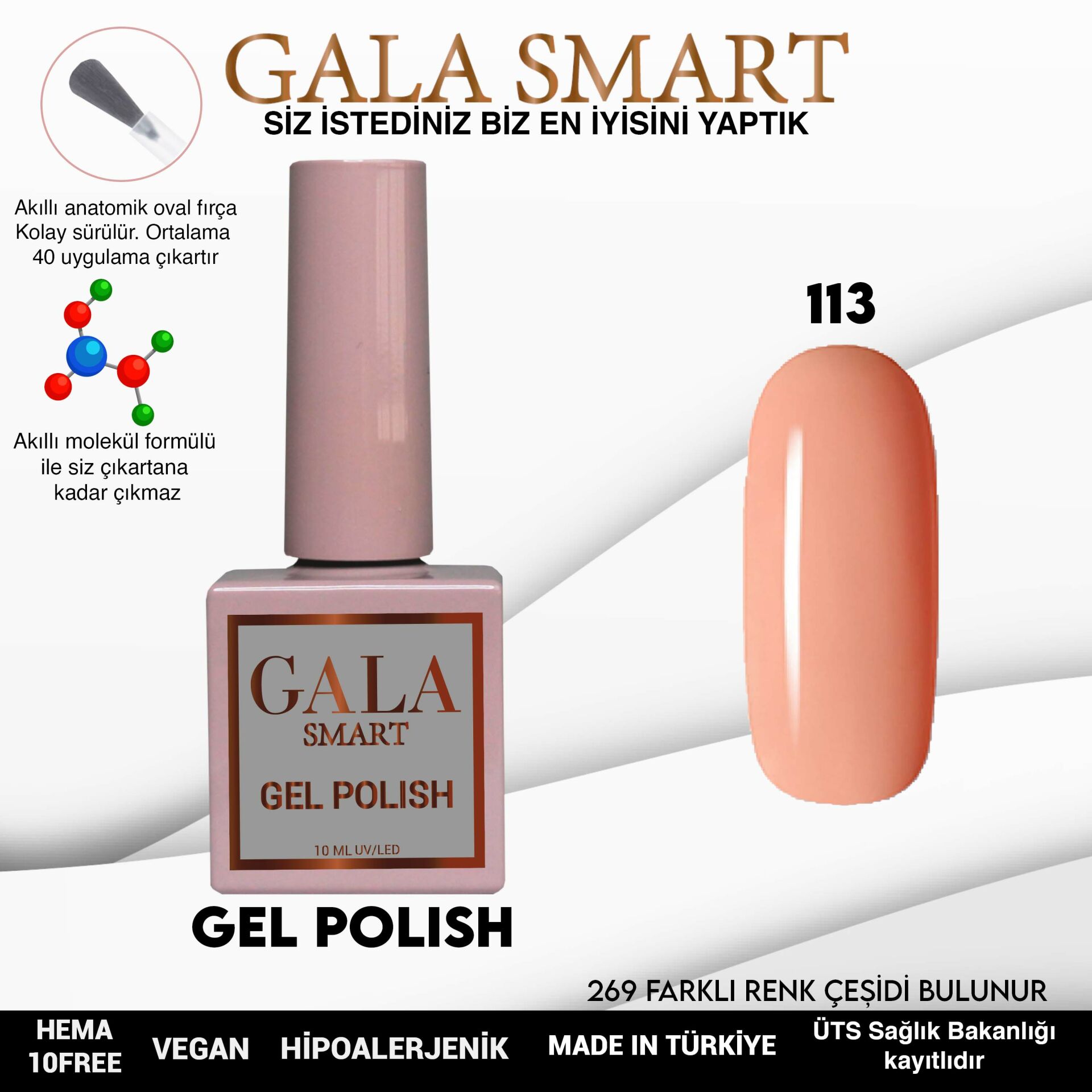 Classic Gel Polish No: 113 resmi