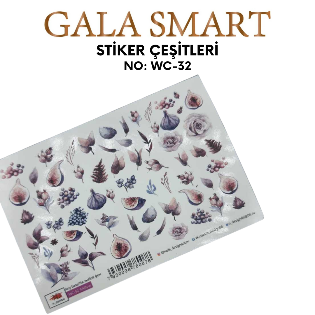 Stiker No: WC-32 resmi