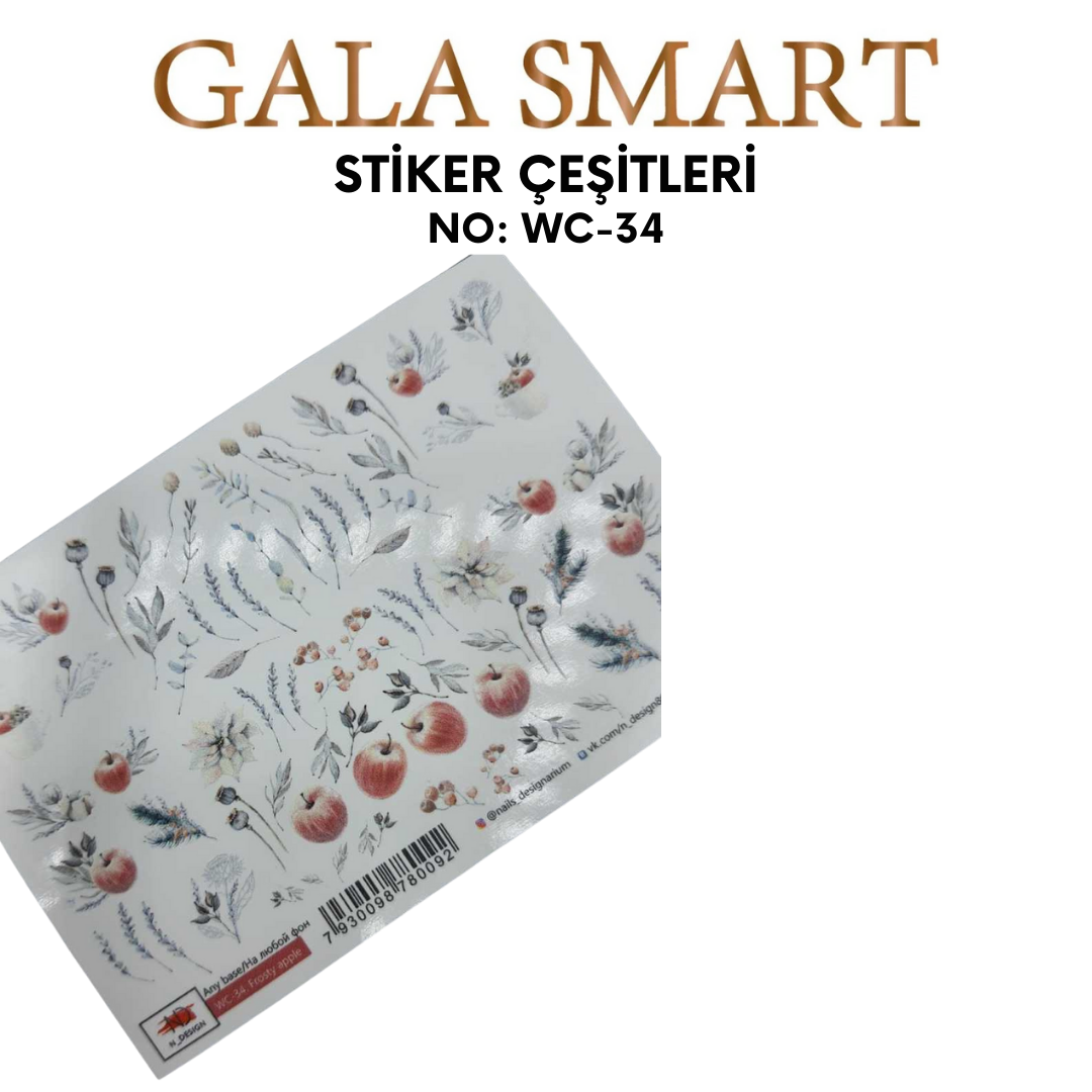 Stiker No: WC-34 resmi