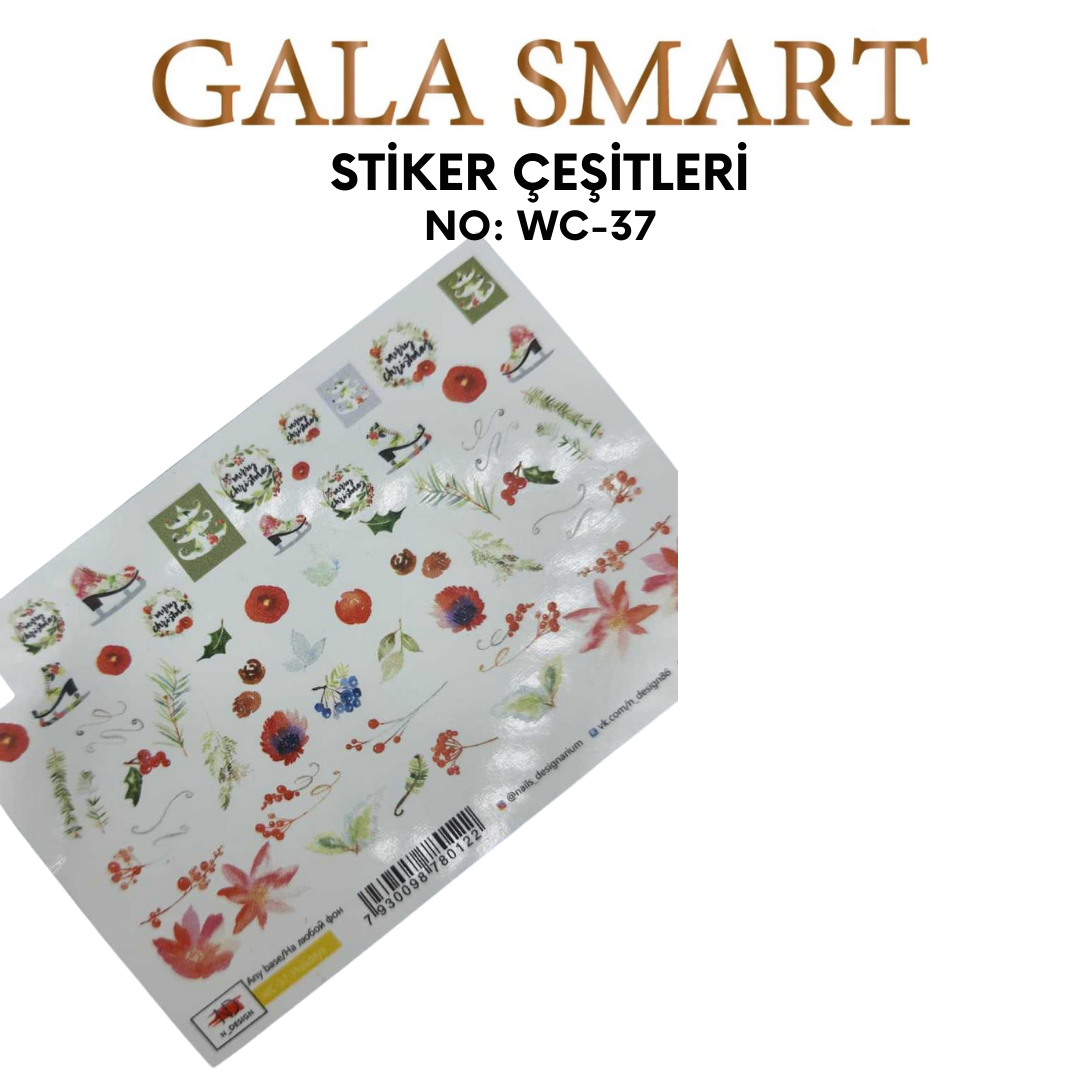 Stiker No: WC-37 resmi