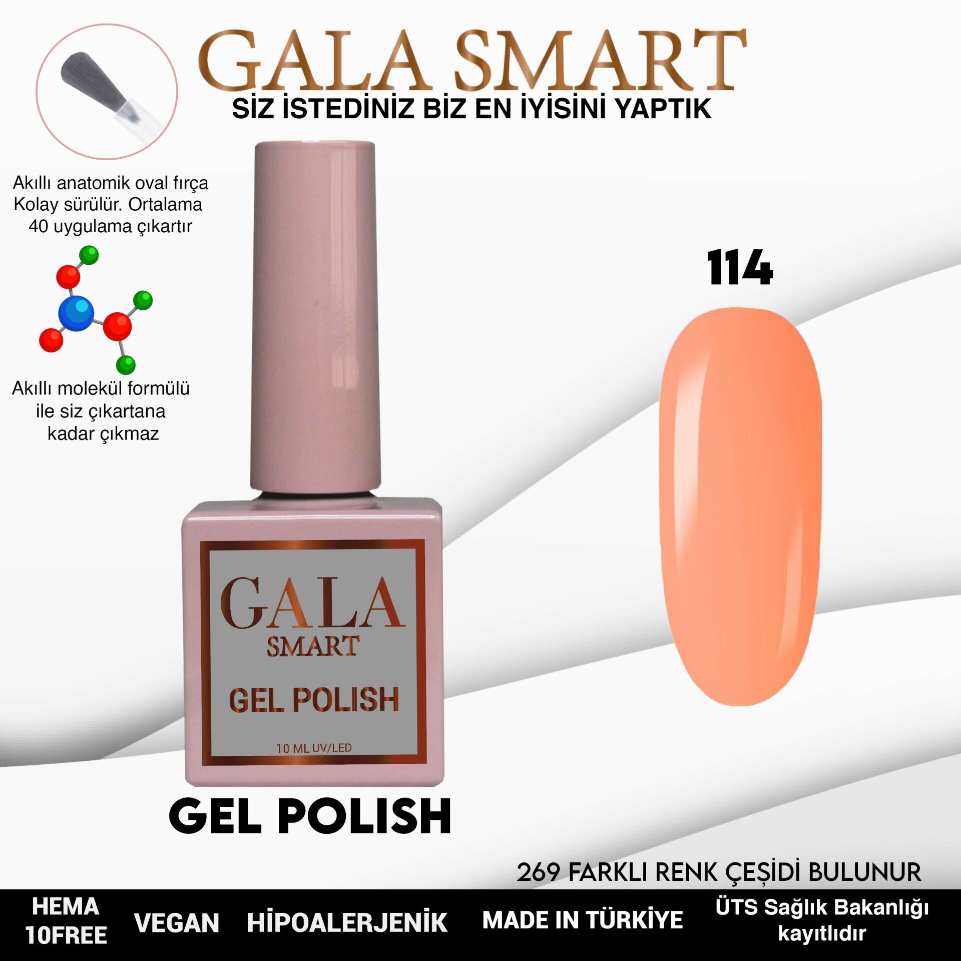 Classic Gel Polish No: 114 resmi