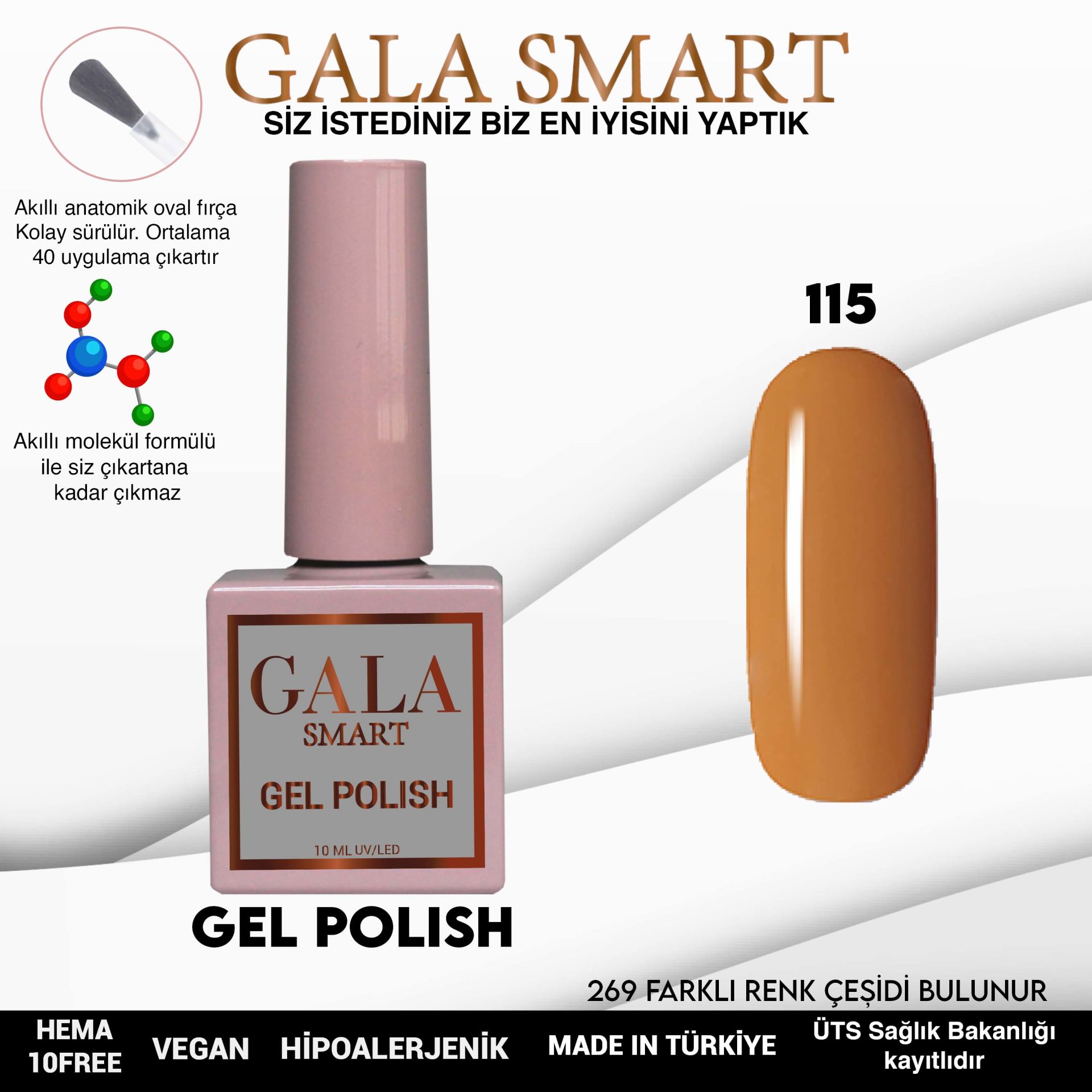 Classic Gel Polish No: 115 resmi