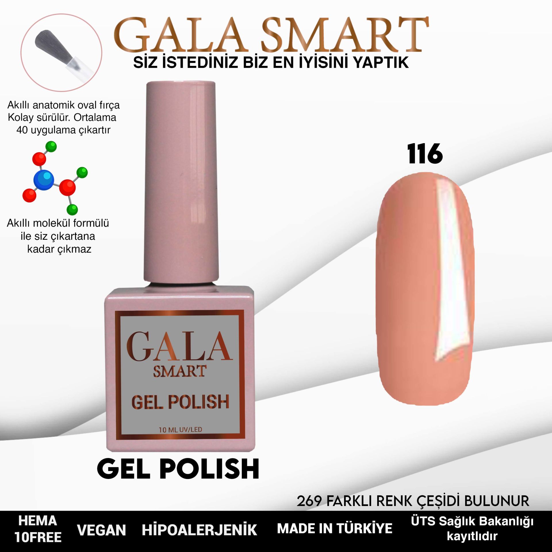 Classic Gel Polish No: 116 resmi