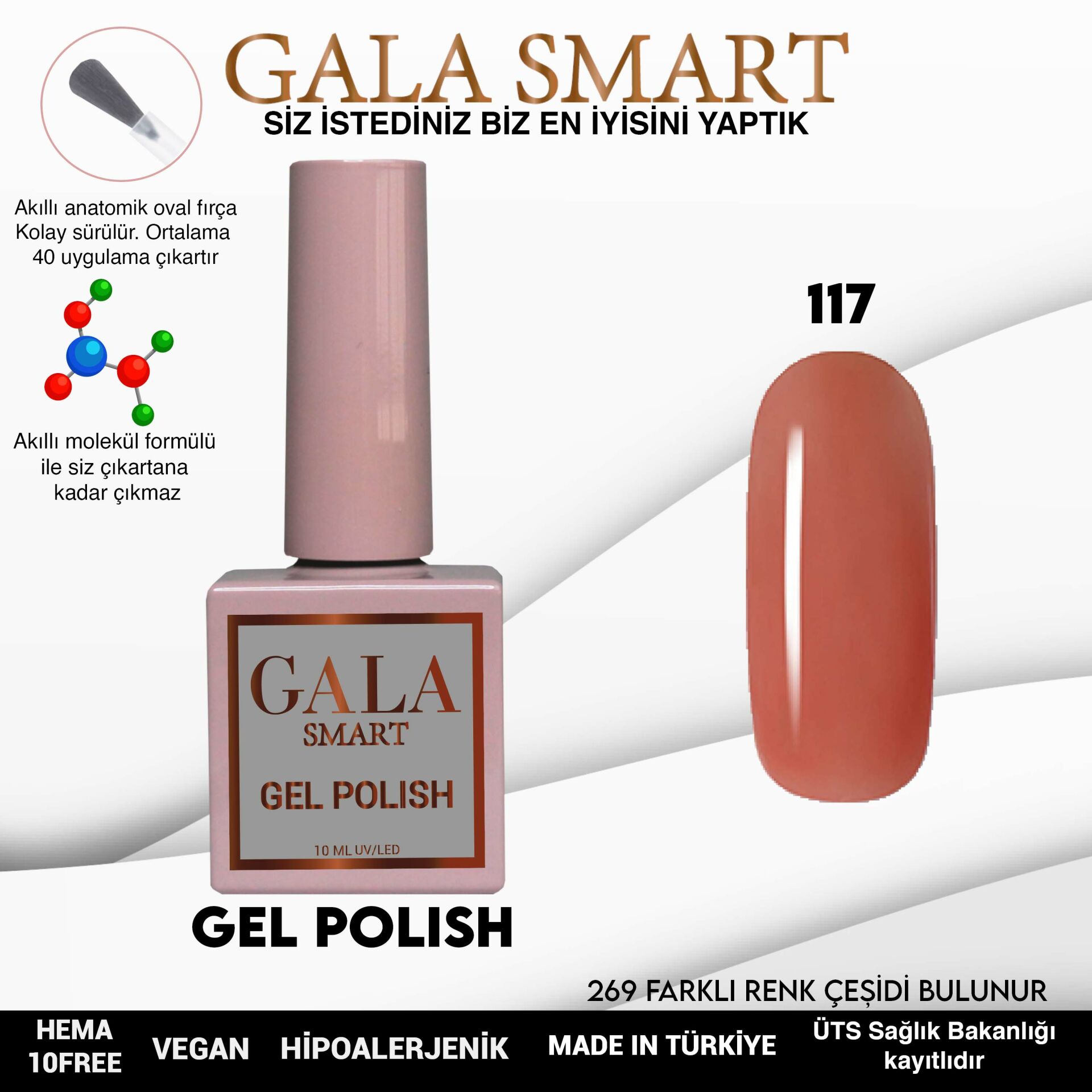 Classic Gel Polish No: 117 resmi