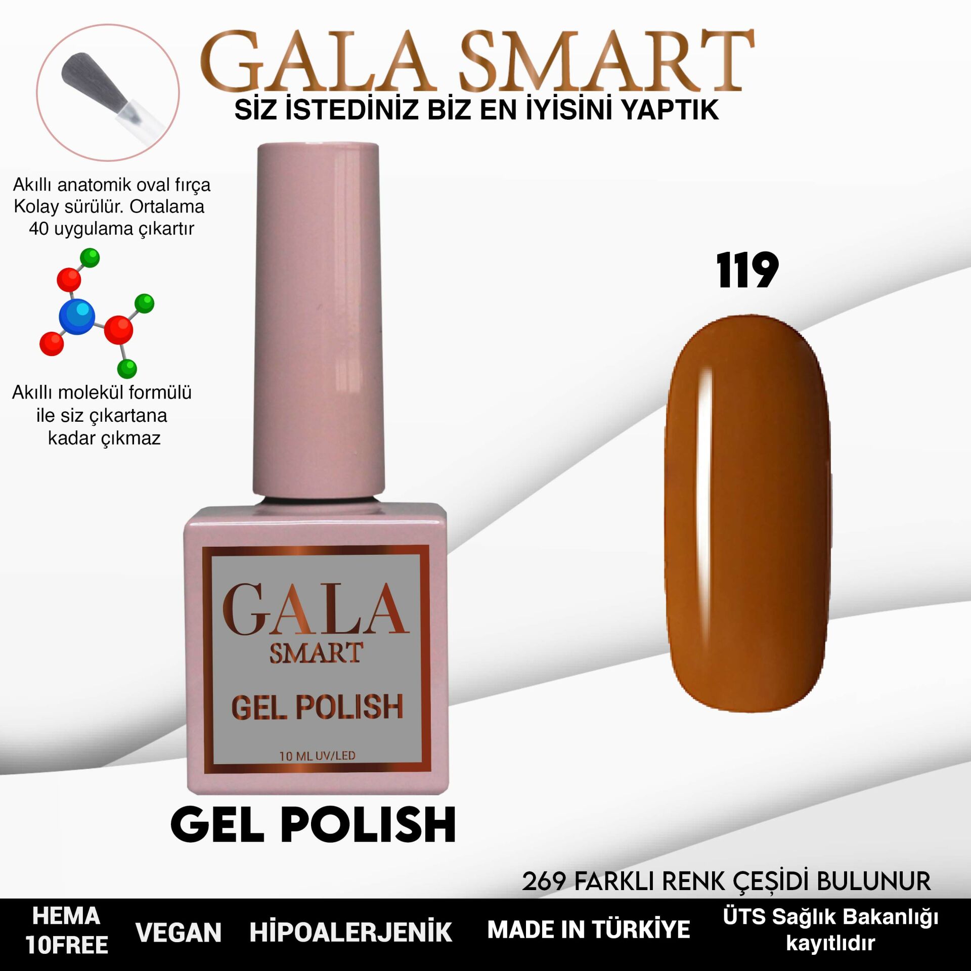 Classic Gel Polish No: 119 resmi