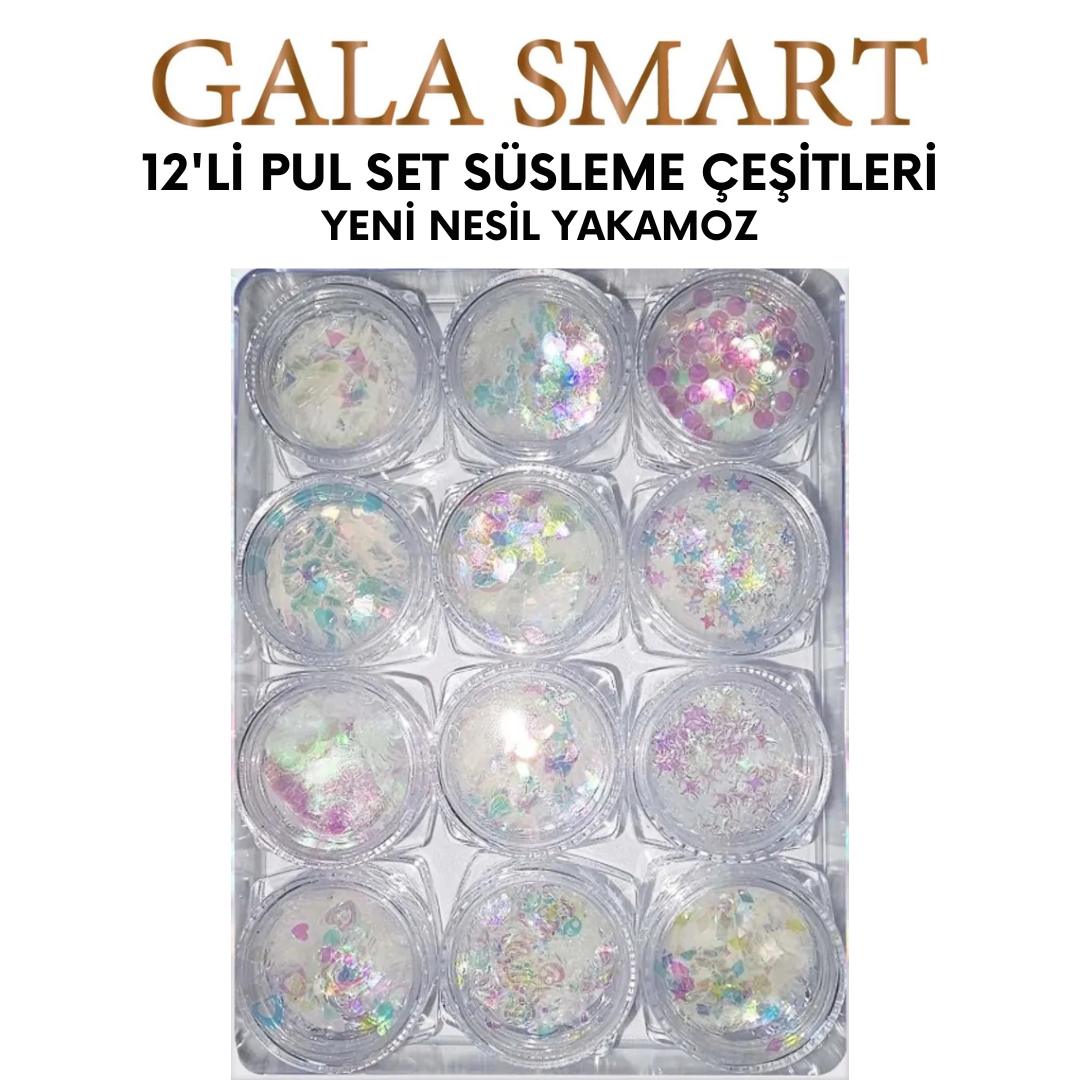 Yeni Nesil Yakamoz 12'li Pul Set resmi