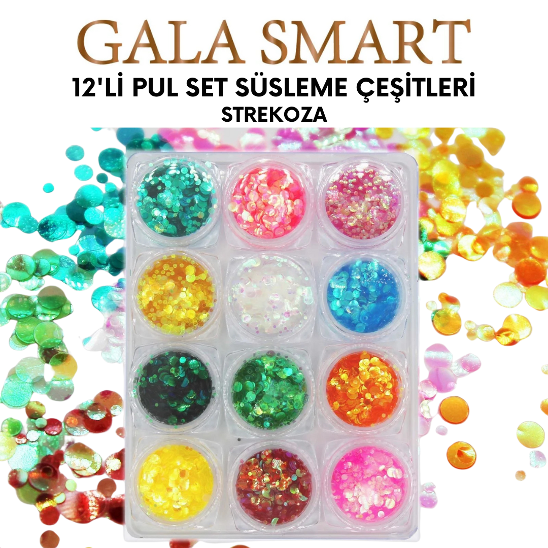 Strekoza 12'li Pul Set resmi