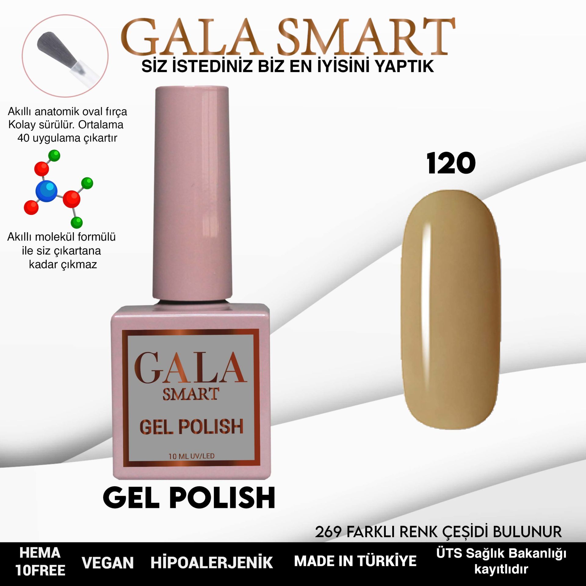 Classic Gel Polish No: 120 resmi