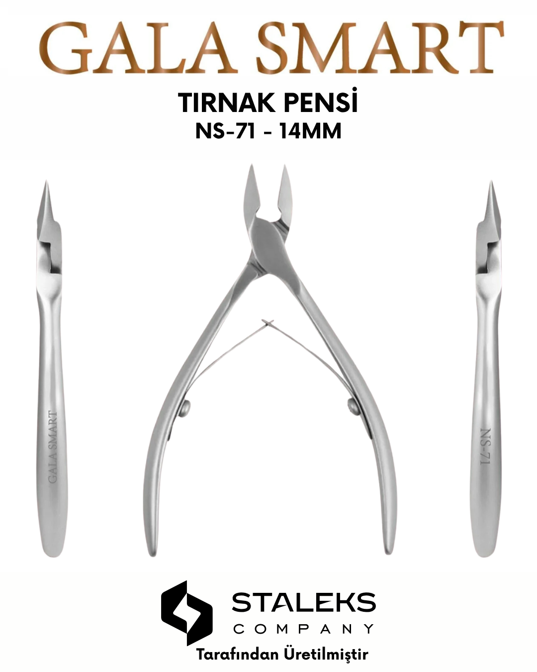 NS-71 Tırnak Pensi Geniş Ağız - 14mm resmi