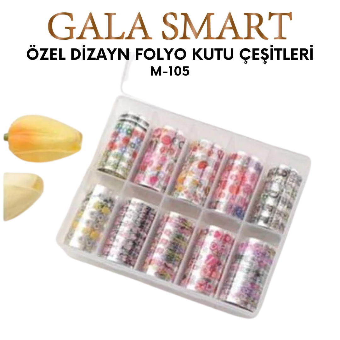 Özel Dizayn Kırık Cam Folyo Kutulu M-105 resmi