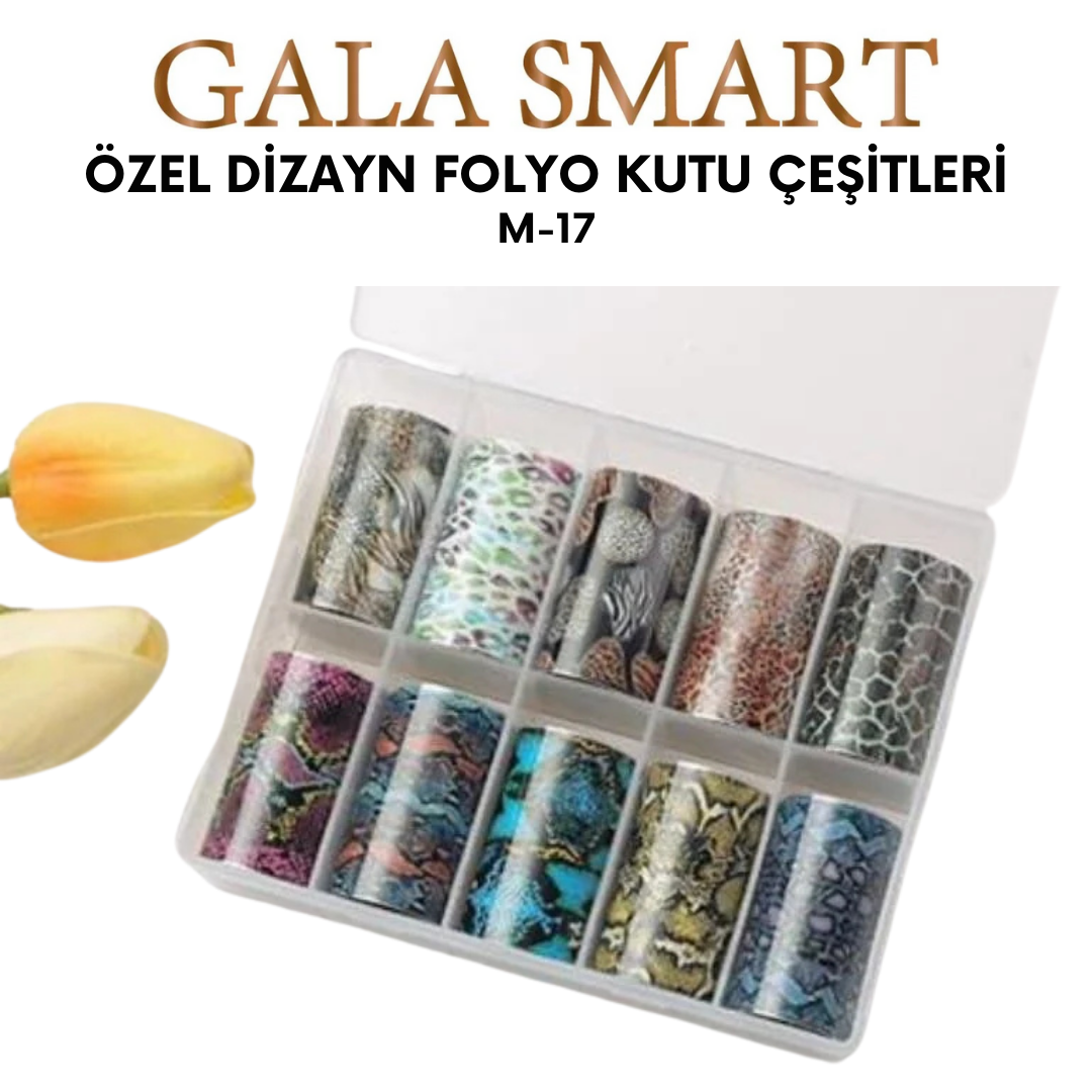 Özel Dizayn Kırık Cam Folyo Kutulu M-17 resmi