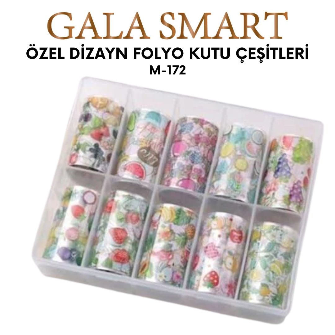 Özel Dizayn Kırık Cam Folyo Kutulu M-172 resmi