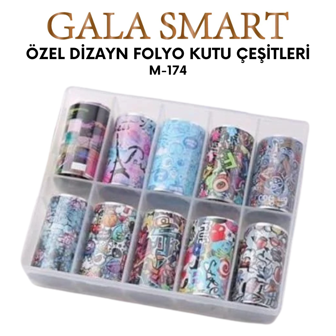 Özel Dizayn Kırık Cam Folyo Kutulu M-174 resmi