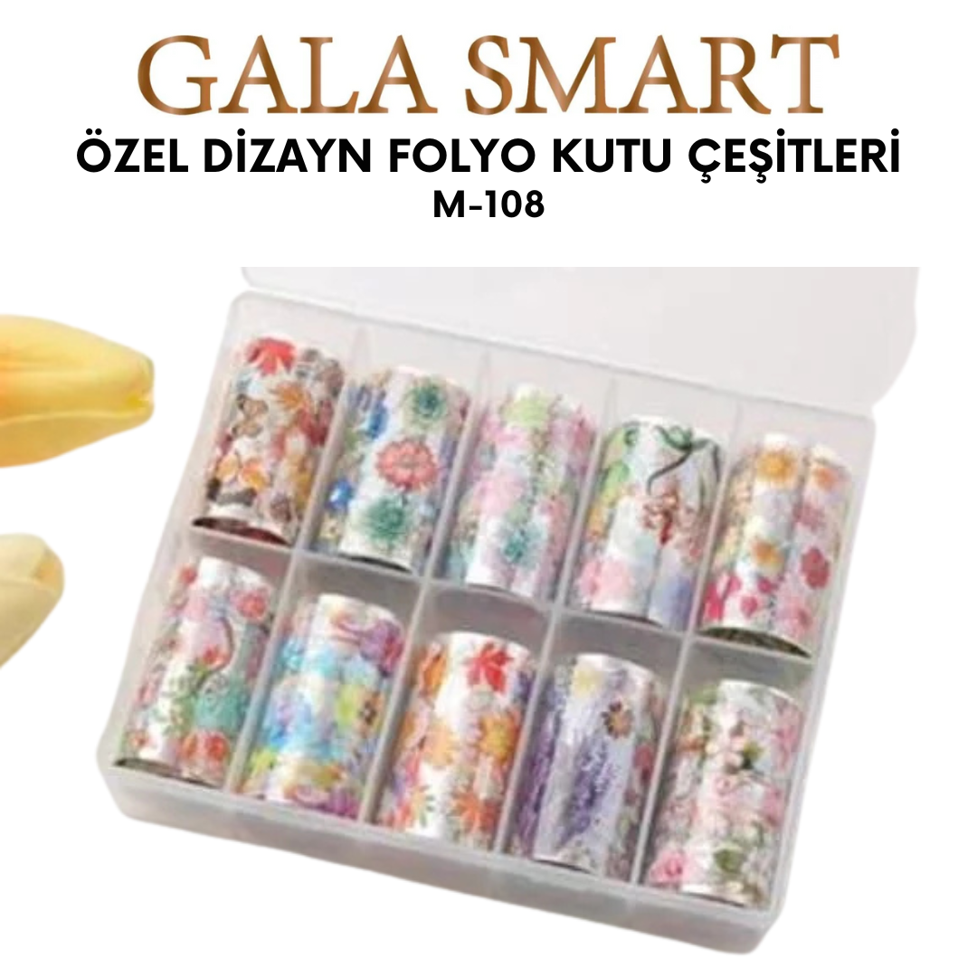 Özel Dizayn Kırık Cam Folyo Kutulu M-108 resmi