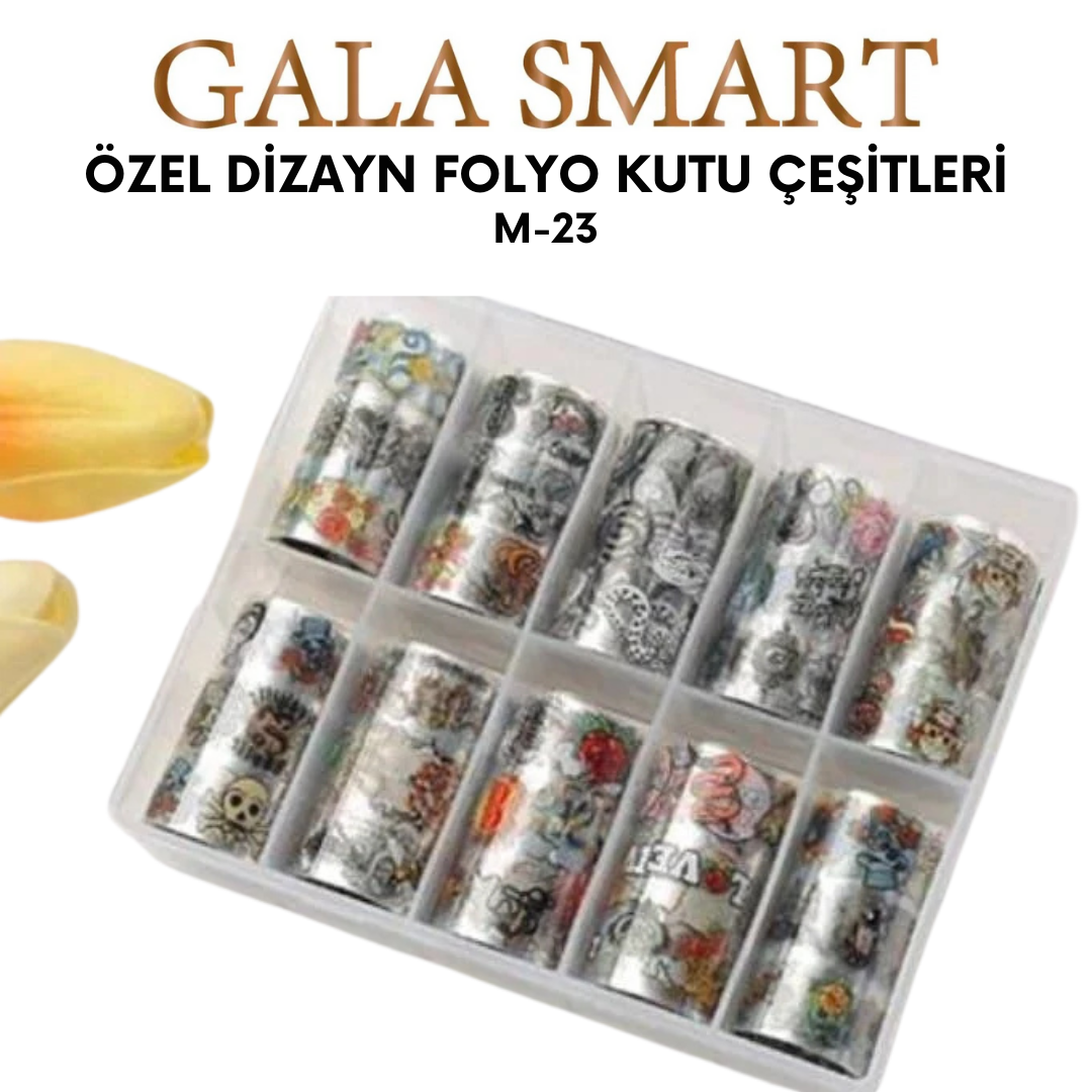 Özel Dizayn Kırık Cam Folyo Kutulu M-23 resmi