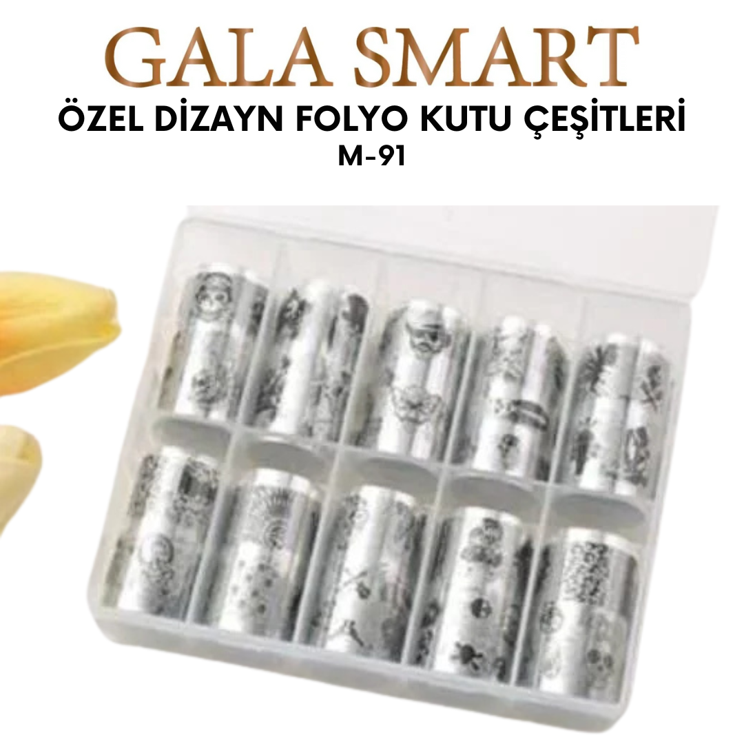 Özel Dizayn Kırık Cam Folyo Kutulu M-91 resmi