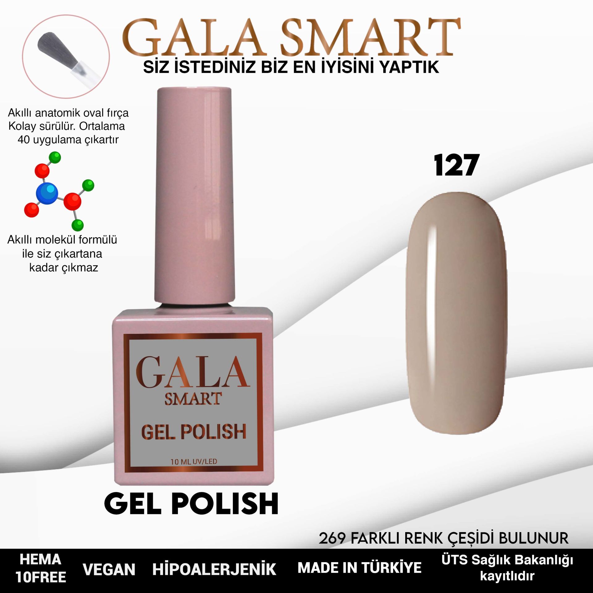 Classic Gel Polish No: 127 resmi