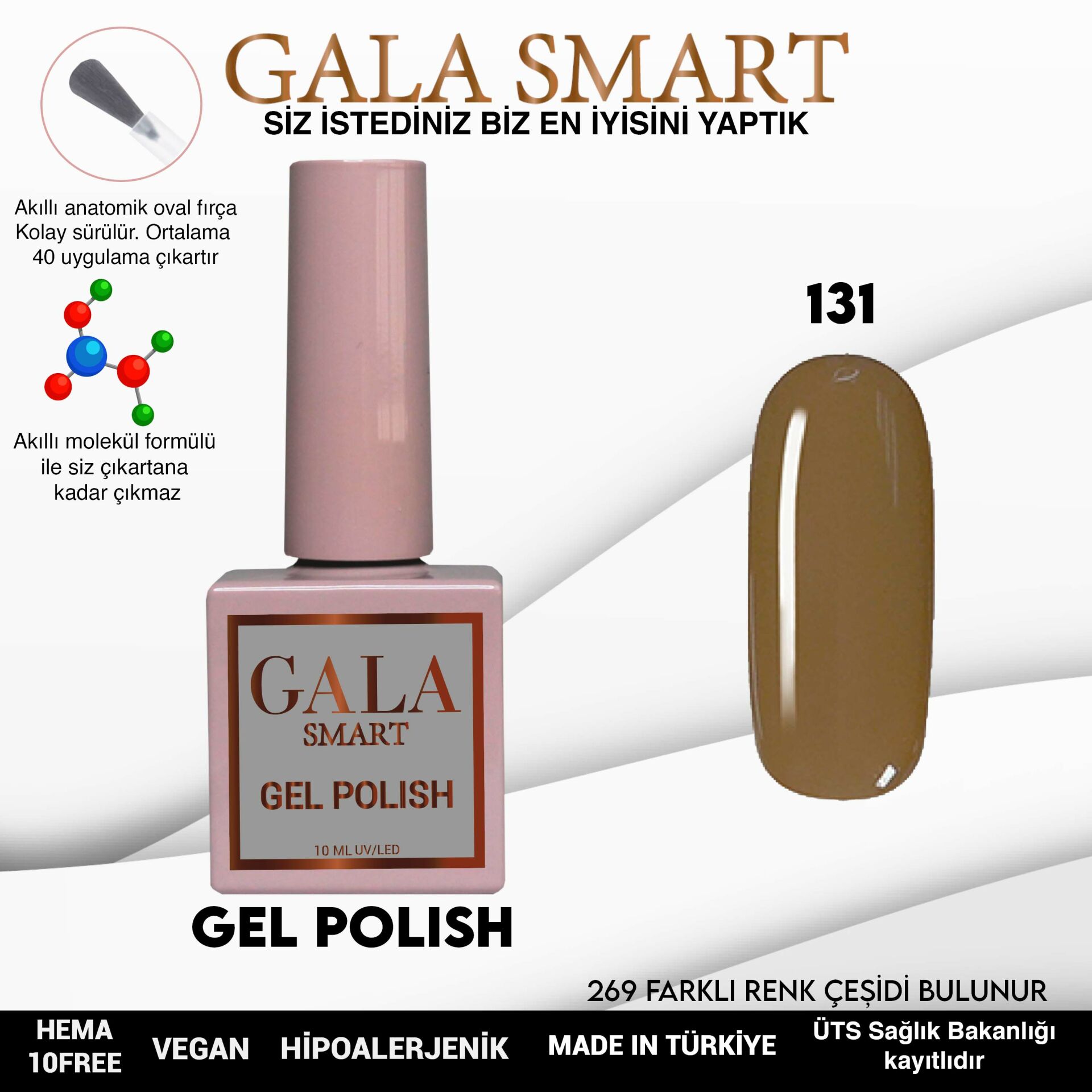 Classic Gel Polish No: 131 resmi