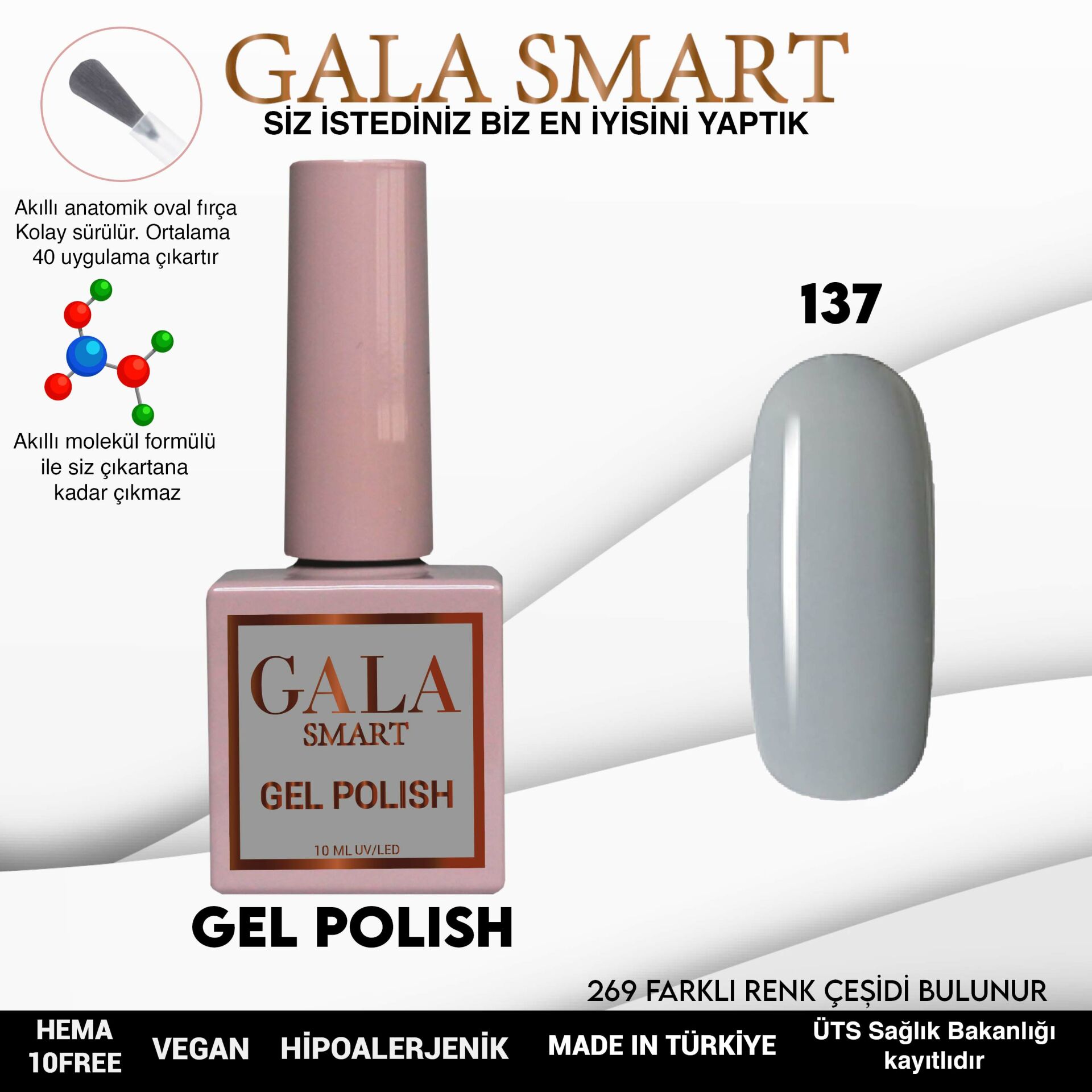 Classic Gel Polish No: 137 resmi