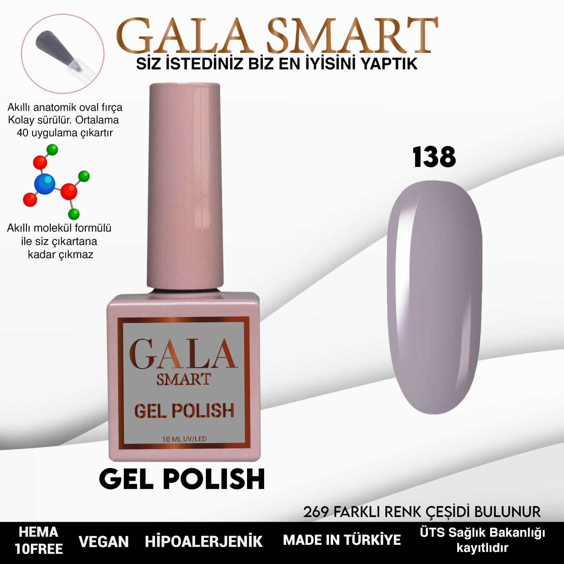 Classic Gel Polish No: 138 resmi
