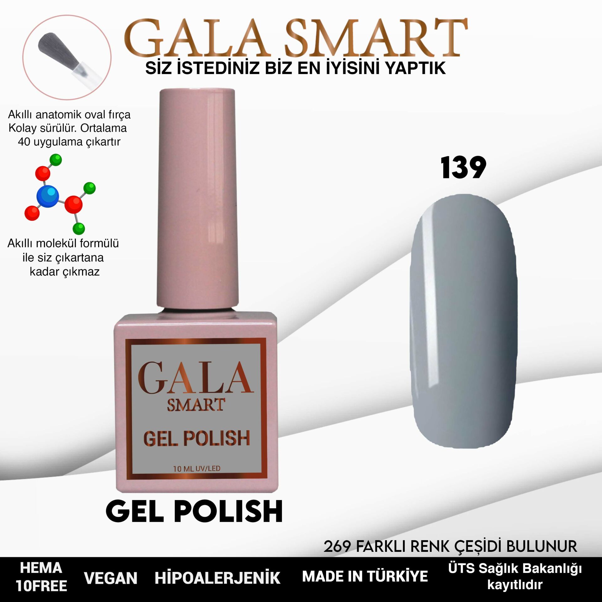 Classic Gel Polish No: 139 resmi