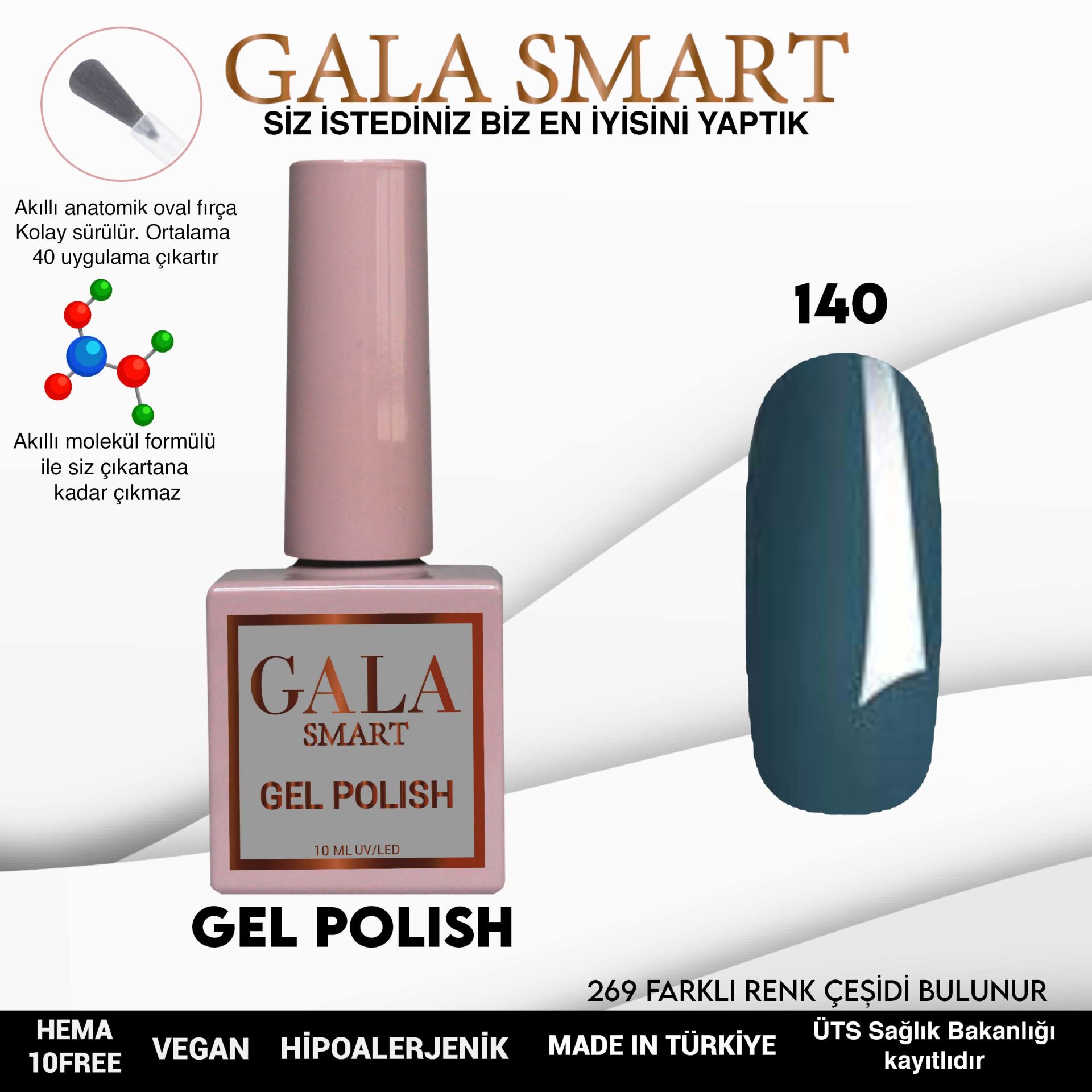 Classic Gel Polish No: 140 resmi