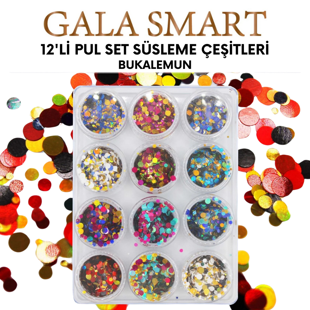 Bukalemon 12'li Pul Set resmi