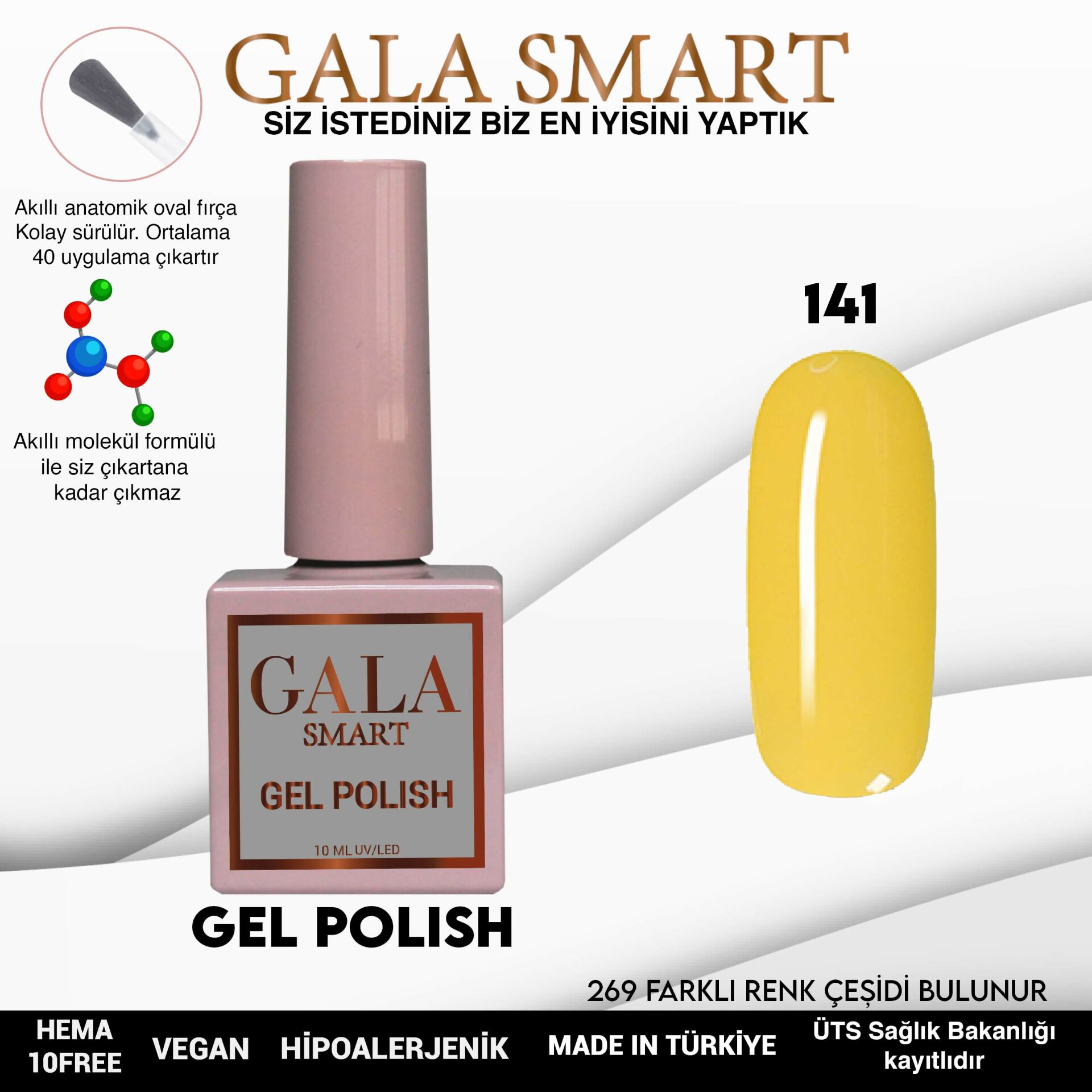 Classic Gel Polish No: 141 resmi