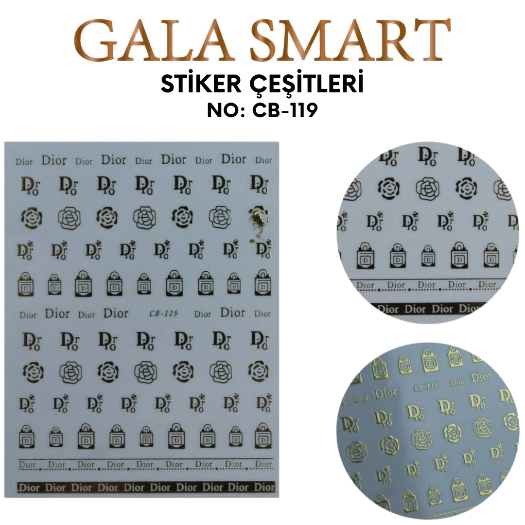 Stiker No: CB-119 resmi