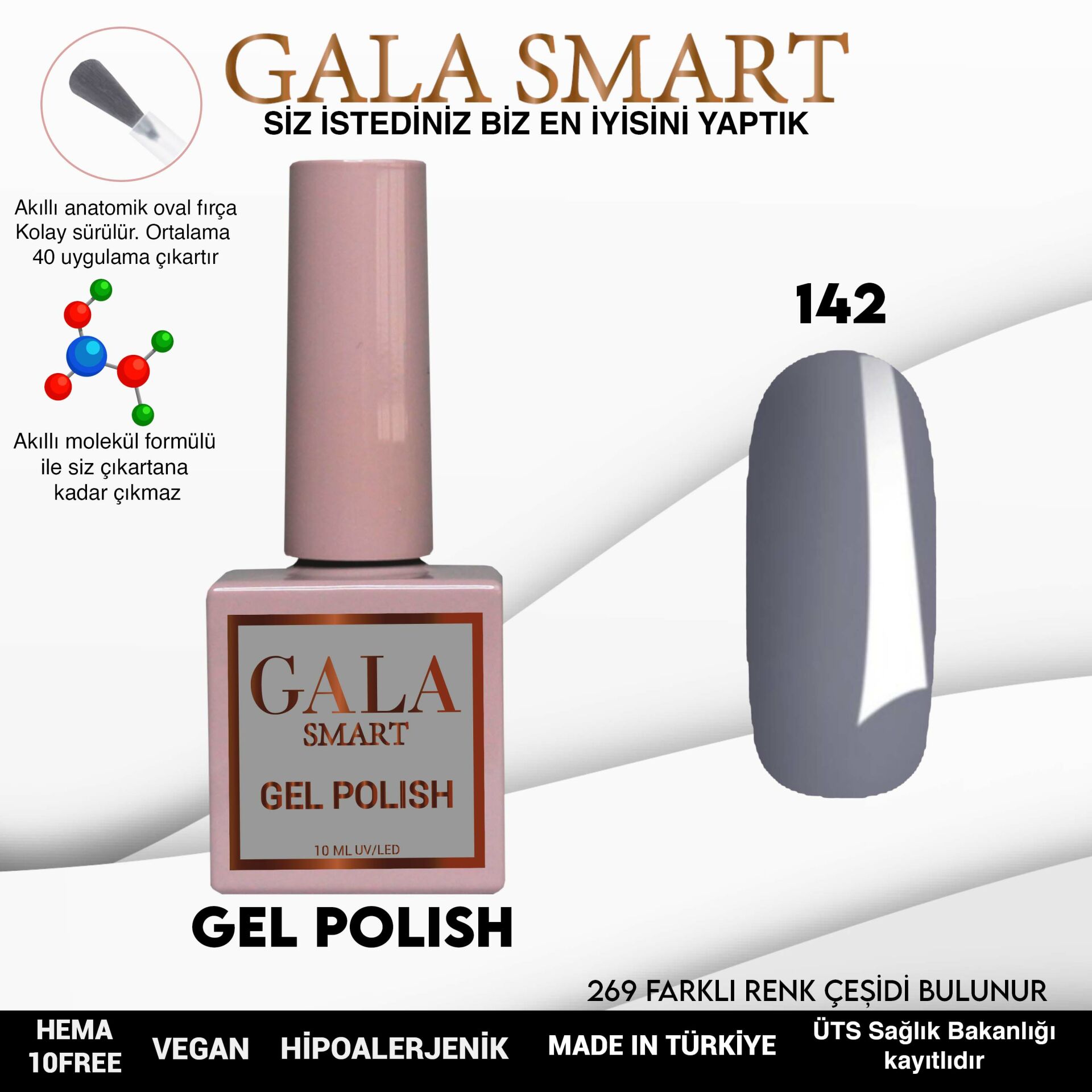 Classic Gel Polish No: 142 resmi
