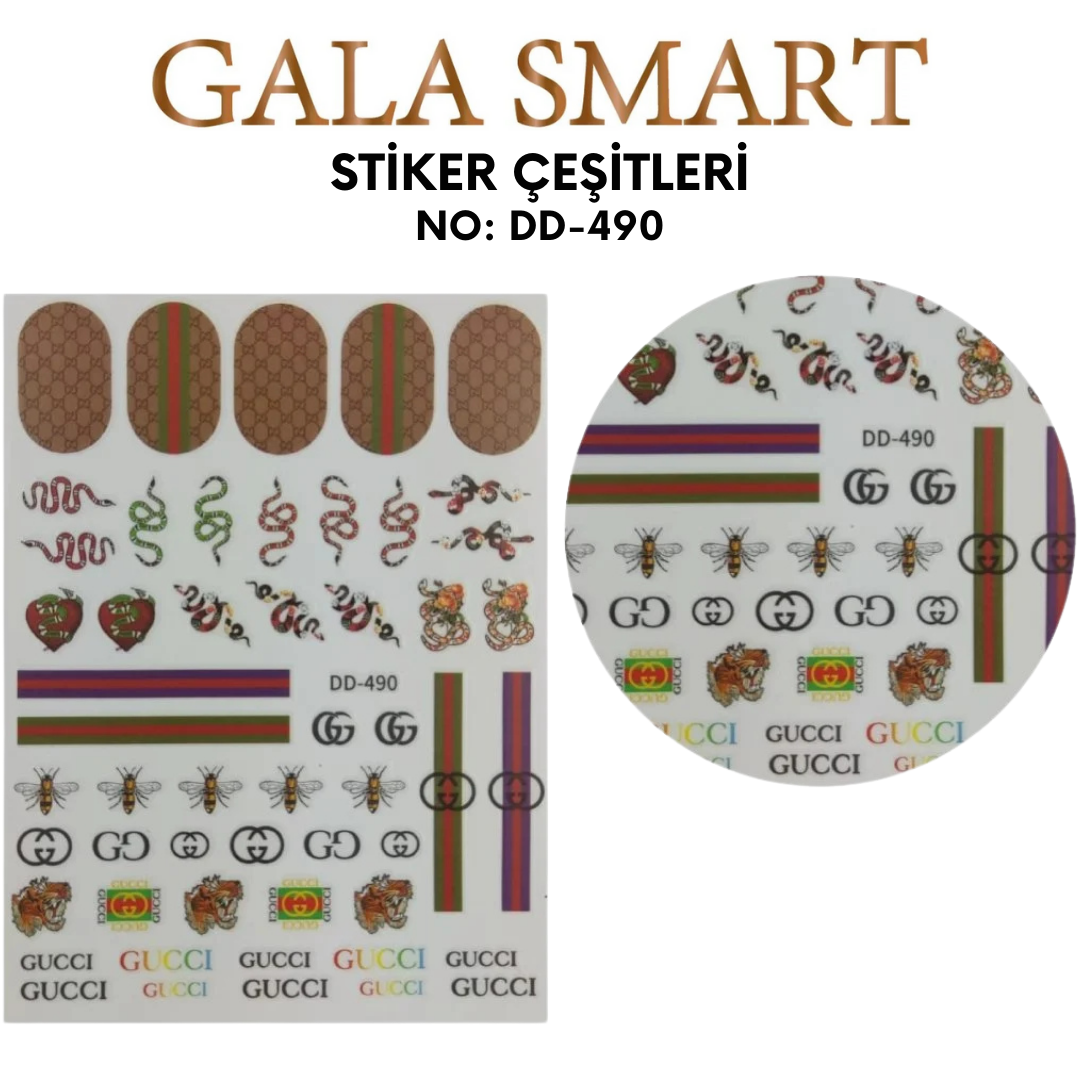 Stiker No: DD-490 resmi