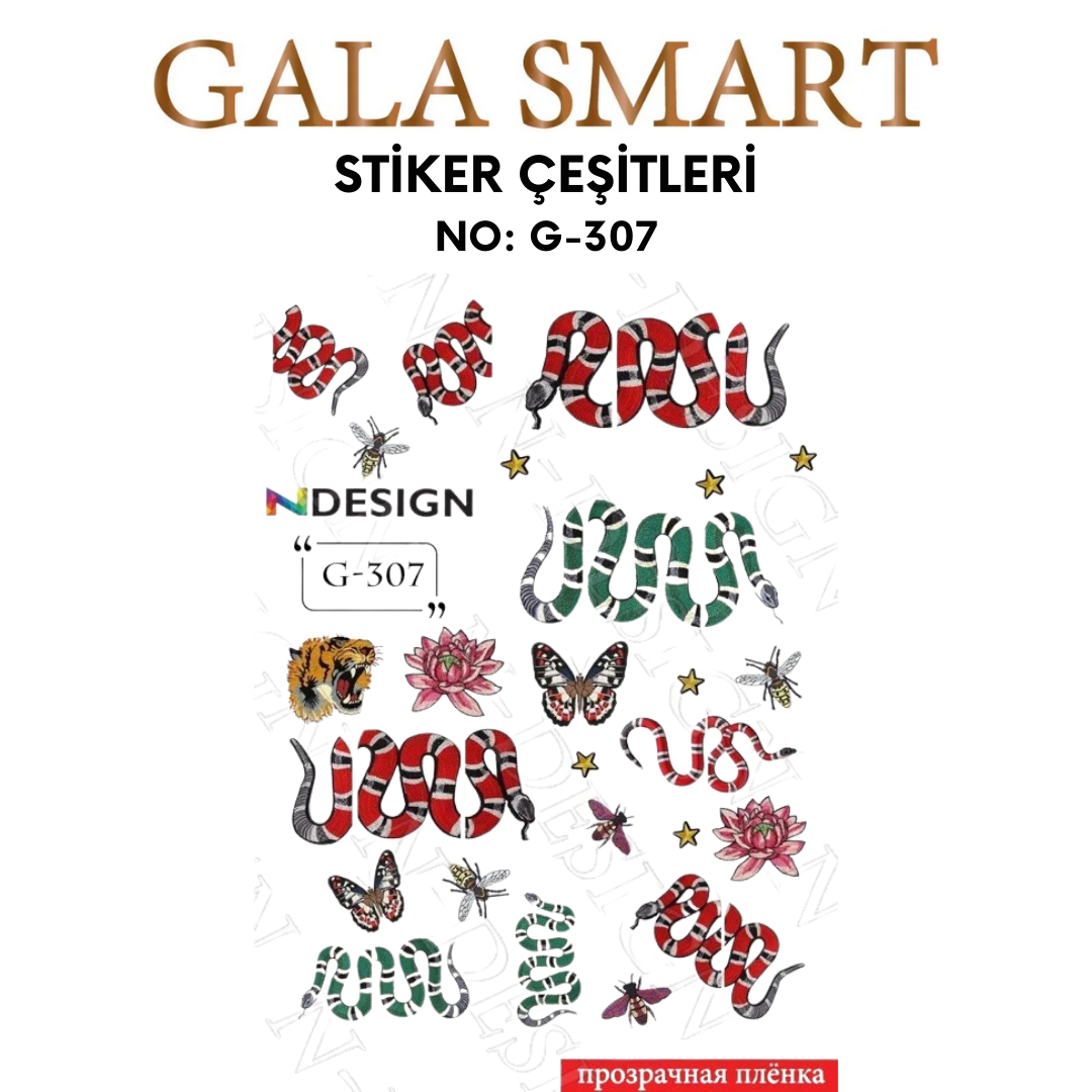 Stiker No: G-307 resmi