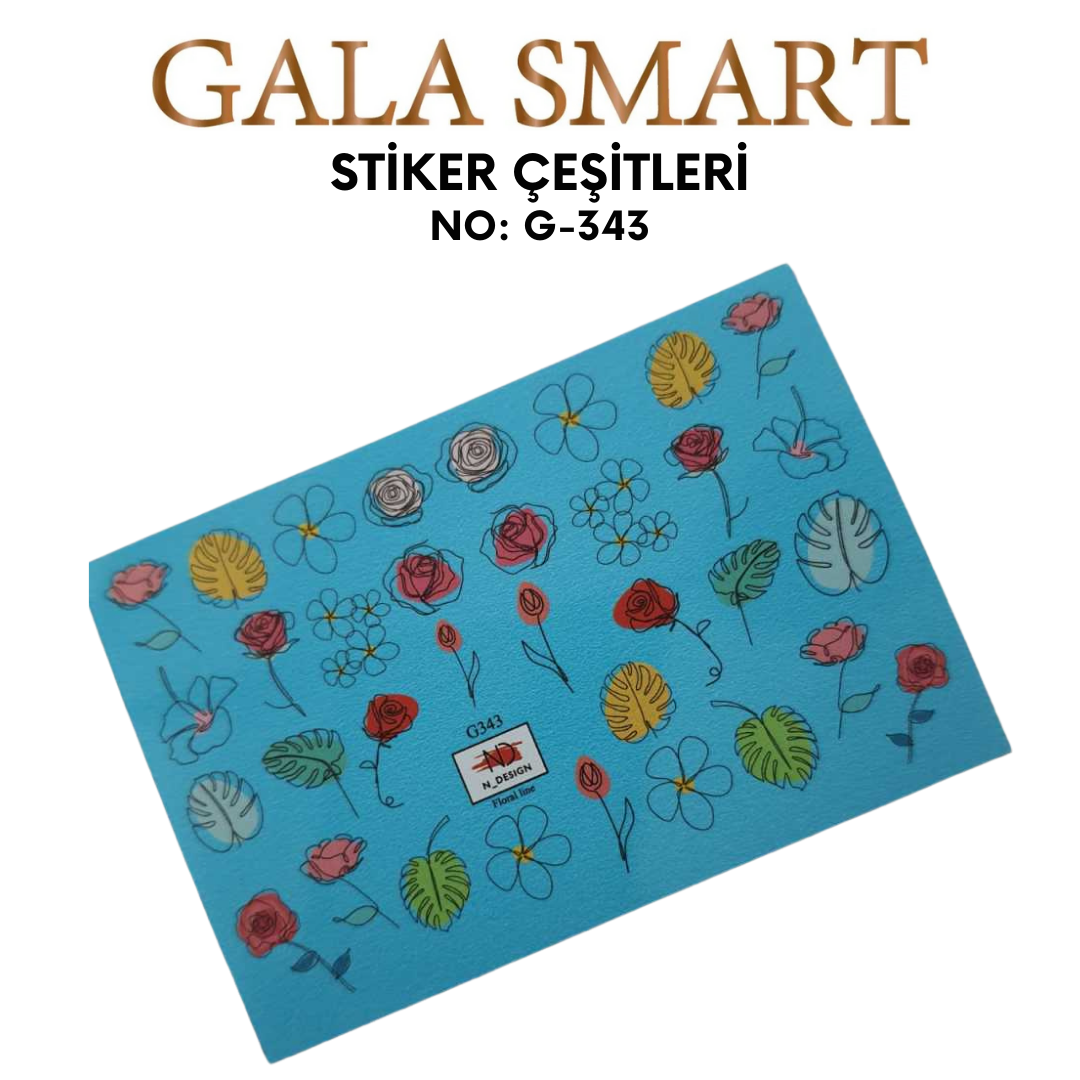Stiker No: G-343 resmi