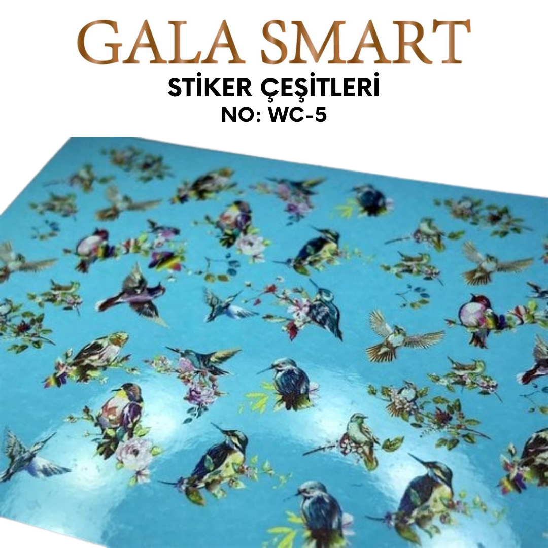 Stiker No: WC-5 resmi