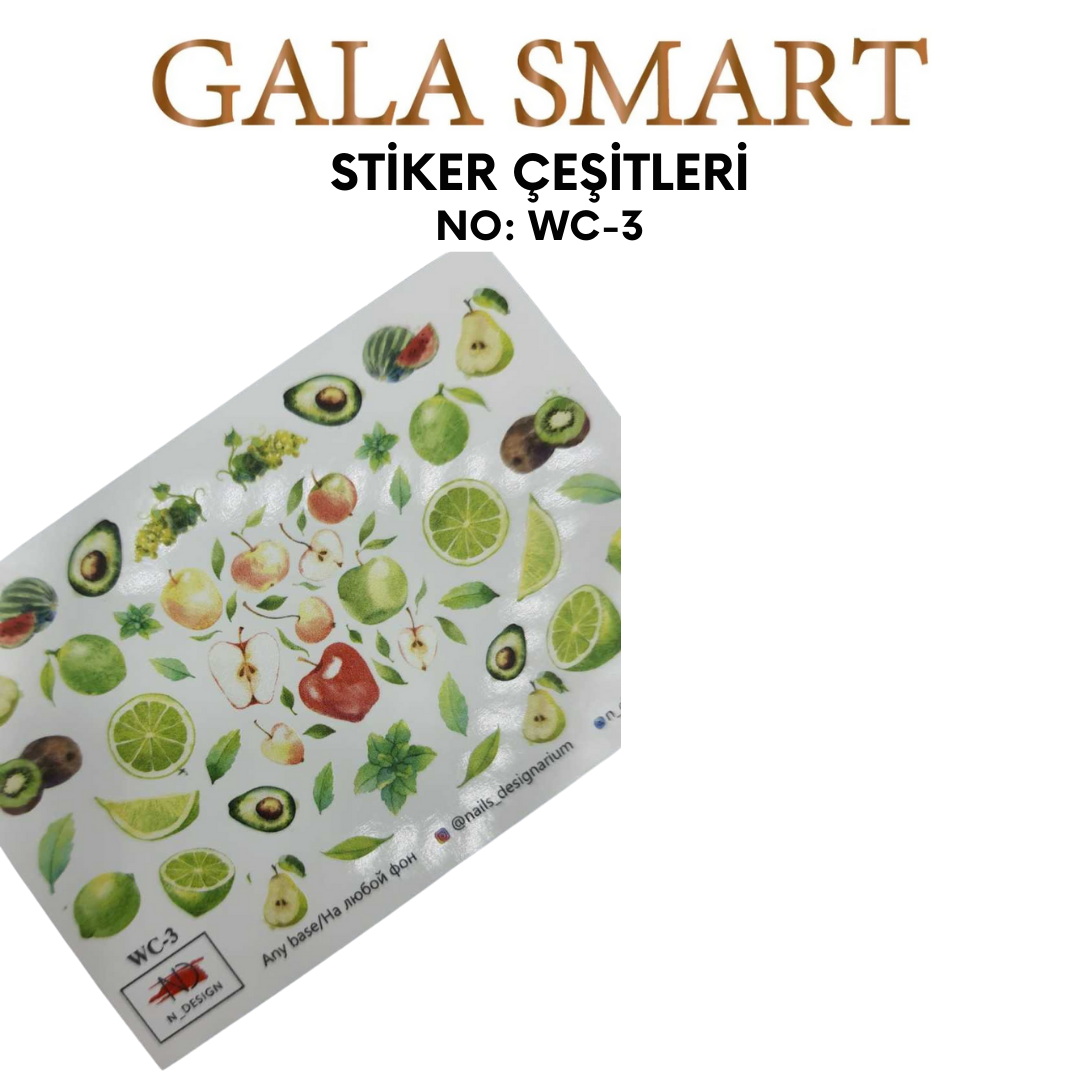 Stiker No: WC-3 resmi