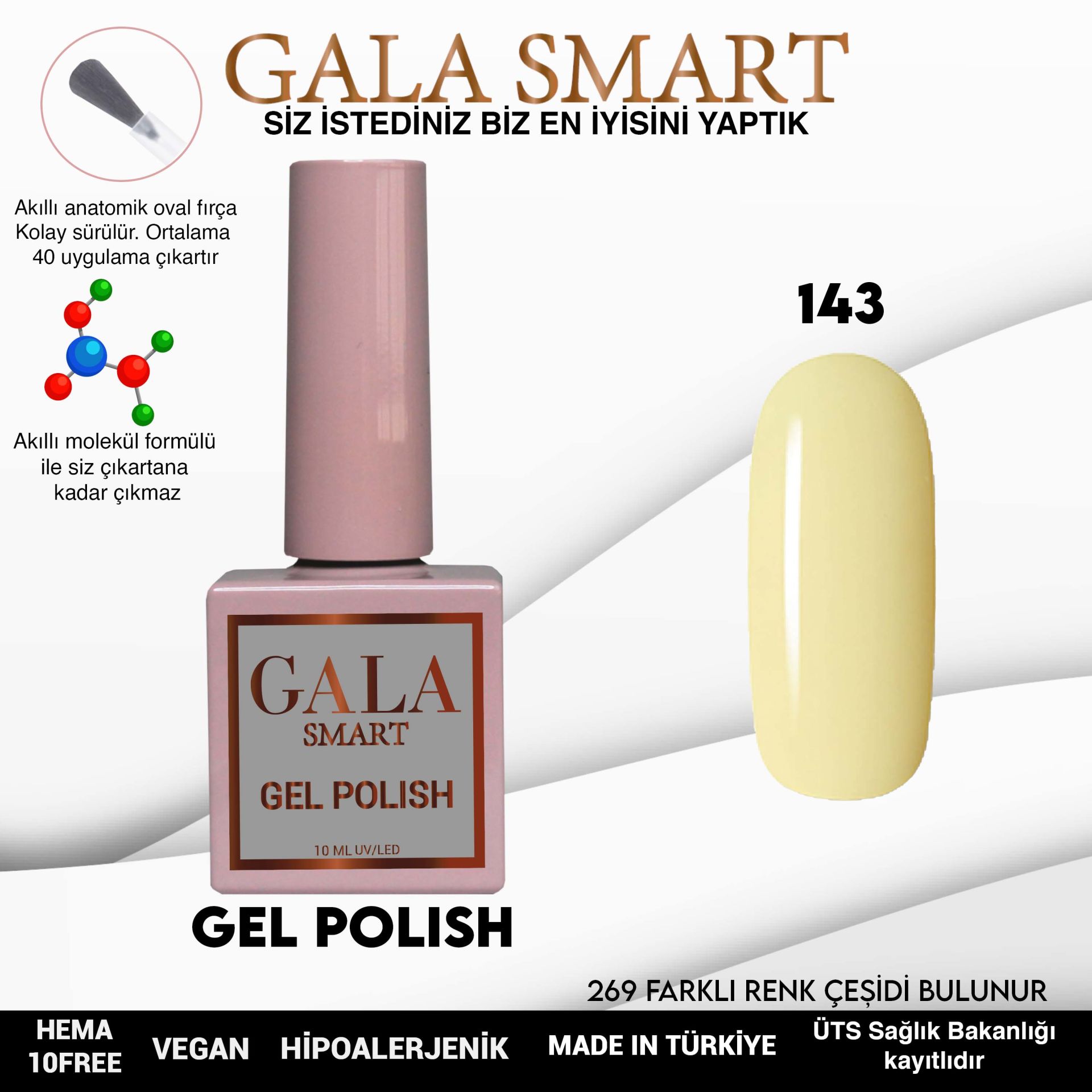 Classic Gel Polish No: 143 resmi