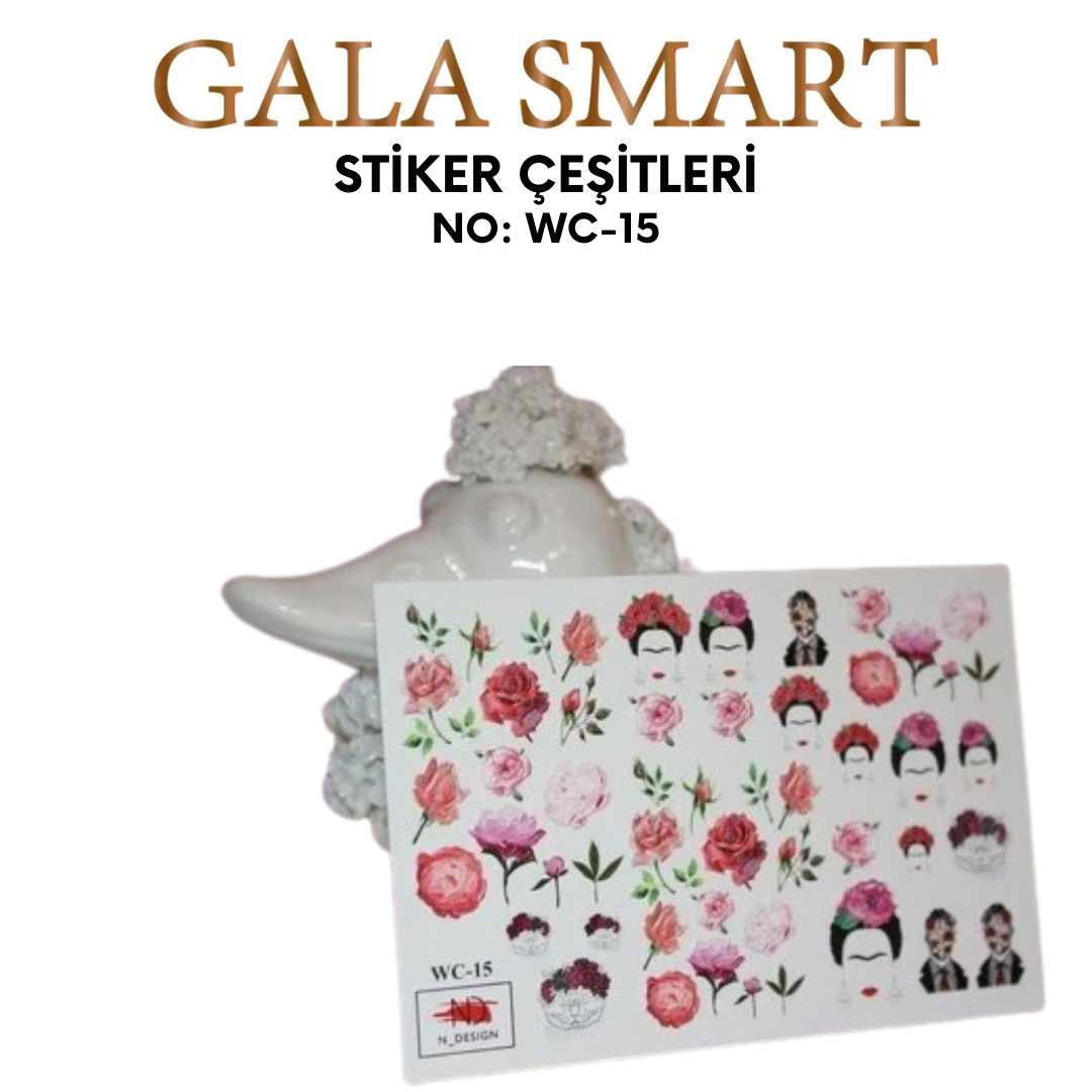 Stiker No: WC-15 resmi