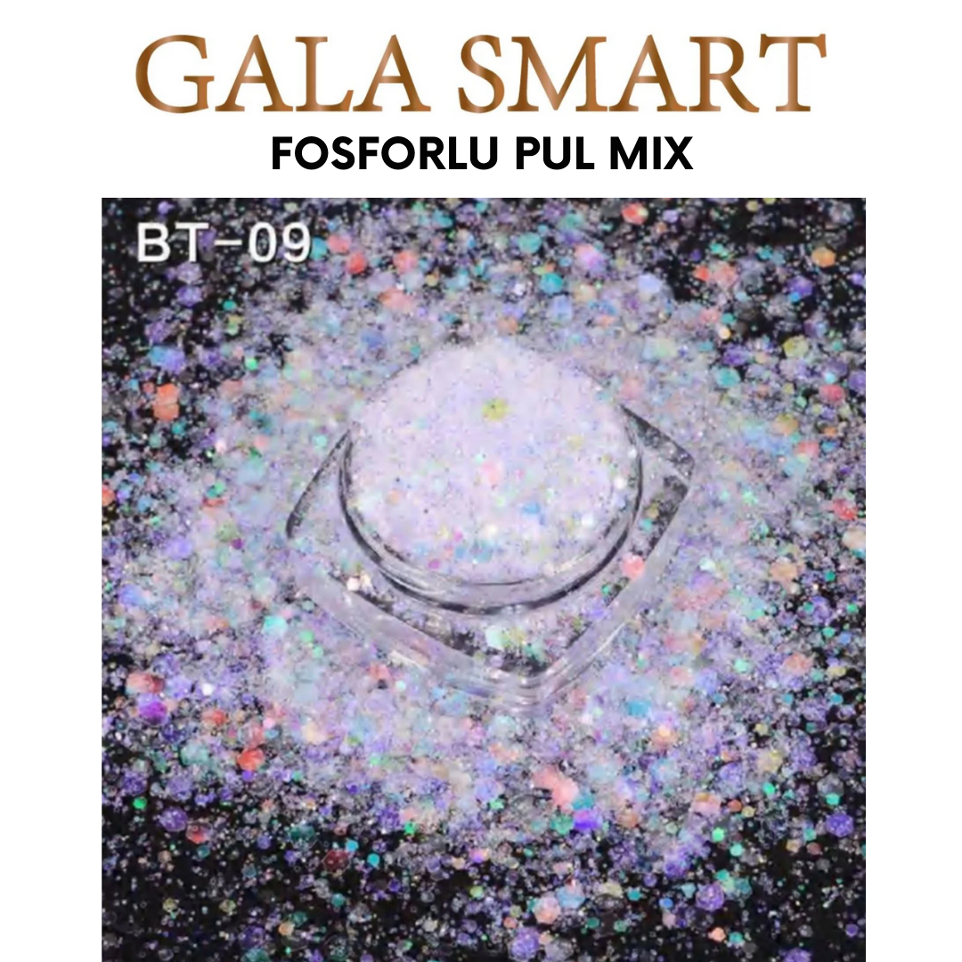 Fosforlu Pul Mix No: BT-09 resmi